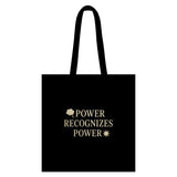 Power Recognizes Power Canvas Grocery Tote