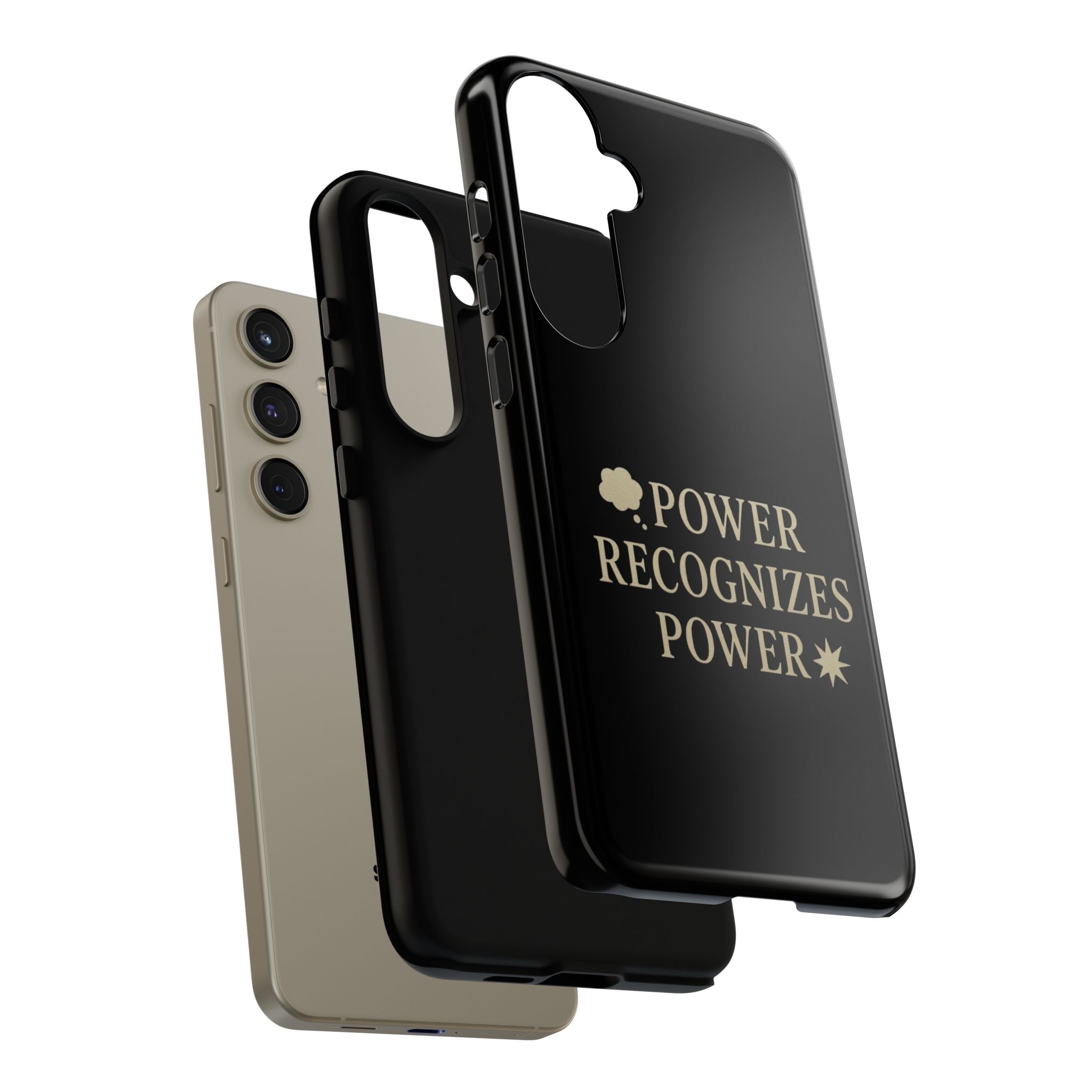 Power Recognizes Power Phone Case
