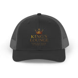 Embroidered Crown Logo Snapback Trucker Cap