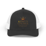 Embroidered Crown Logo Snapback Trucker Cap