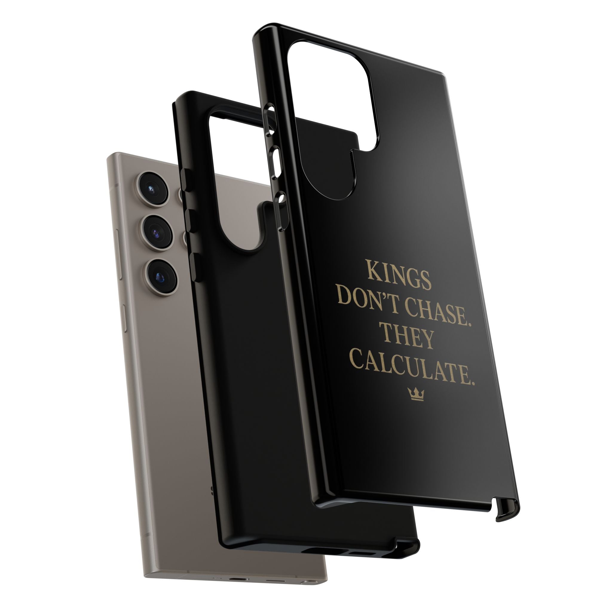 Kings Don't Chase. They Calculate. Phone Case