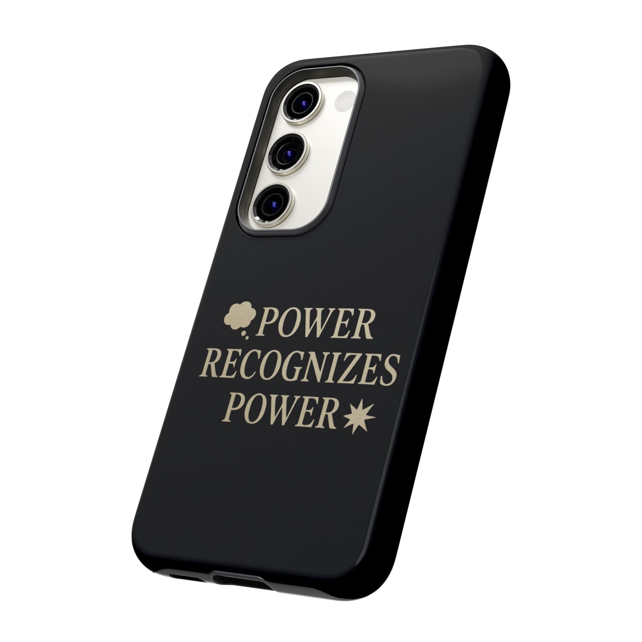 Power Recognizes Power Phone Case