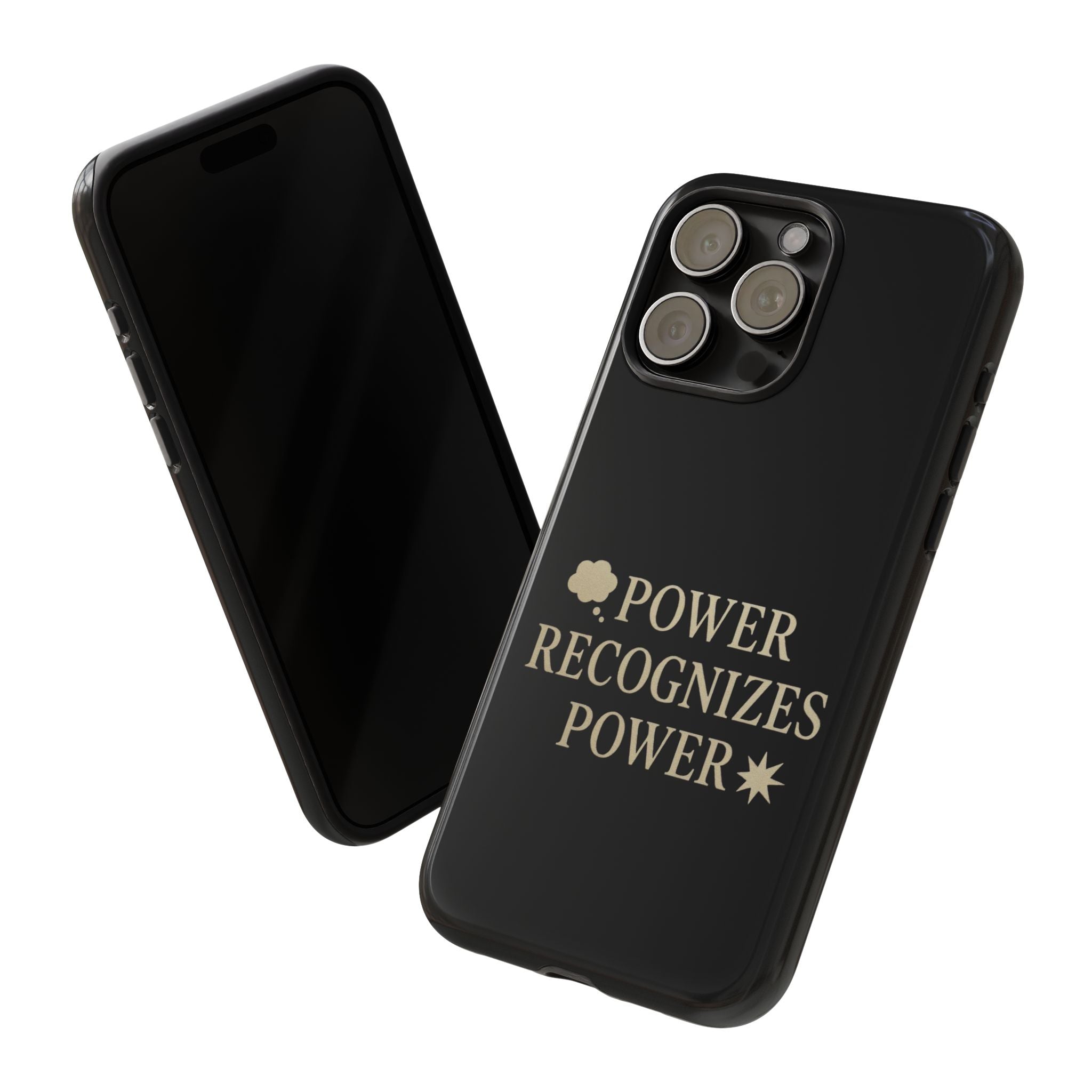 Power Recognizes Power Phone Case