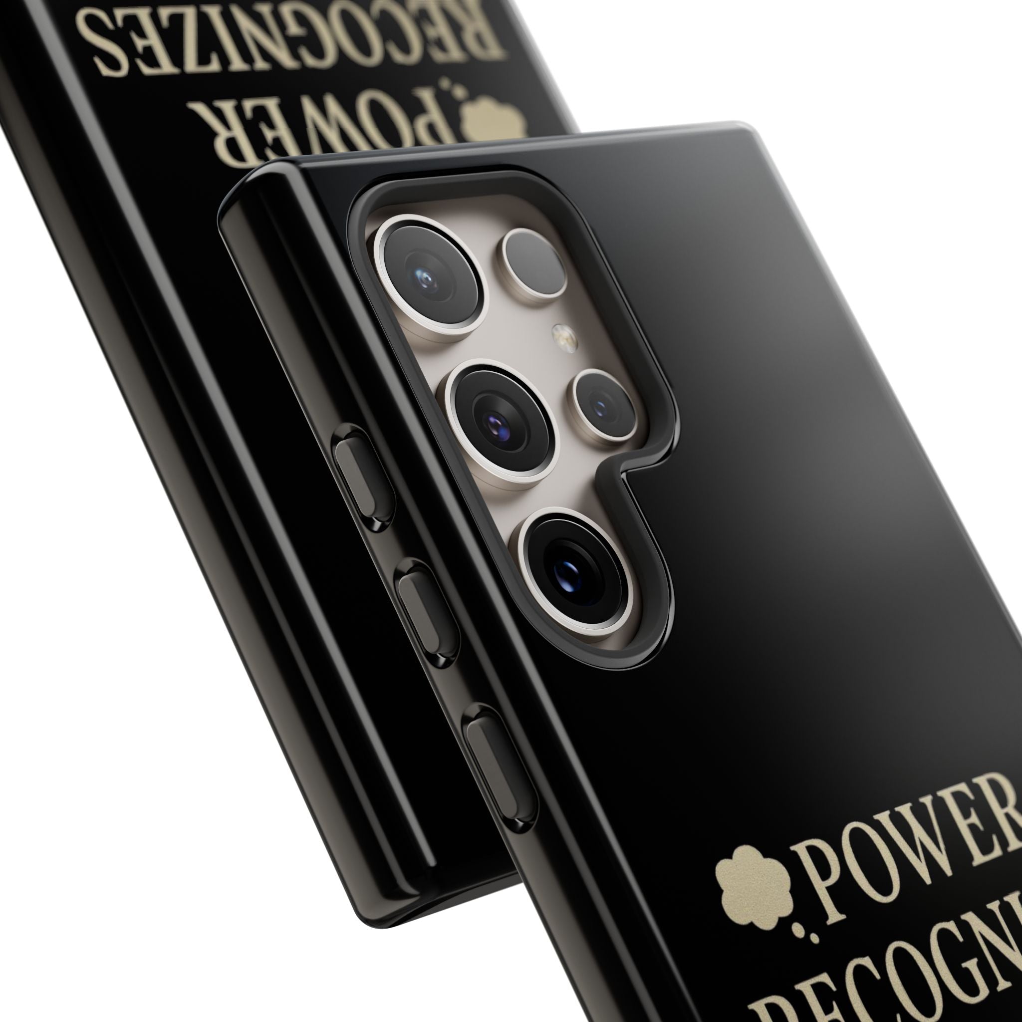 Power Recognizes Power Phone Case