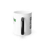 Green Flag Girl Color-Changing Mug — 11oz Funny Relationship Coffee Cup
