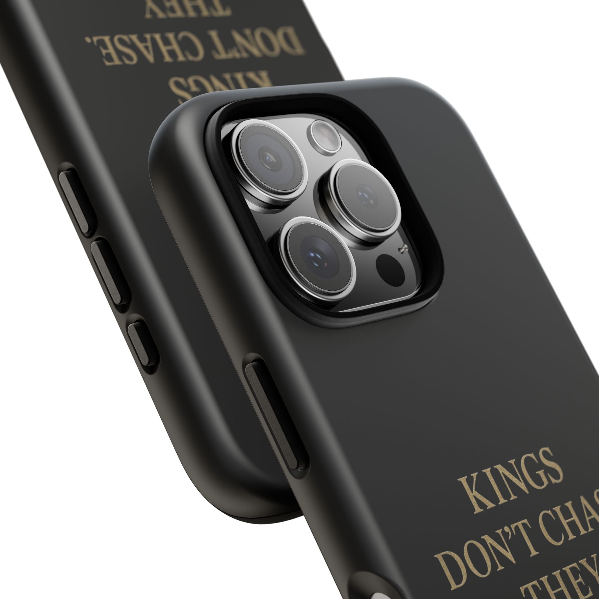Kings Don't Chase. They Calculate. Phone Case
