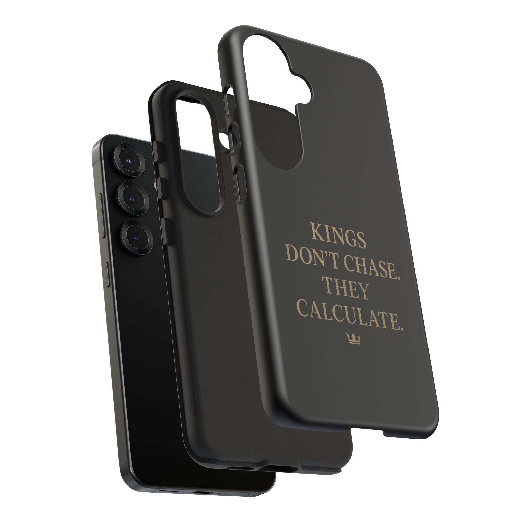Kings Don't Chase. They Calculate. Phone Case