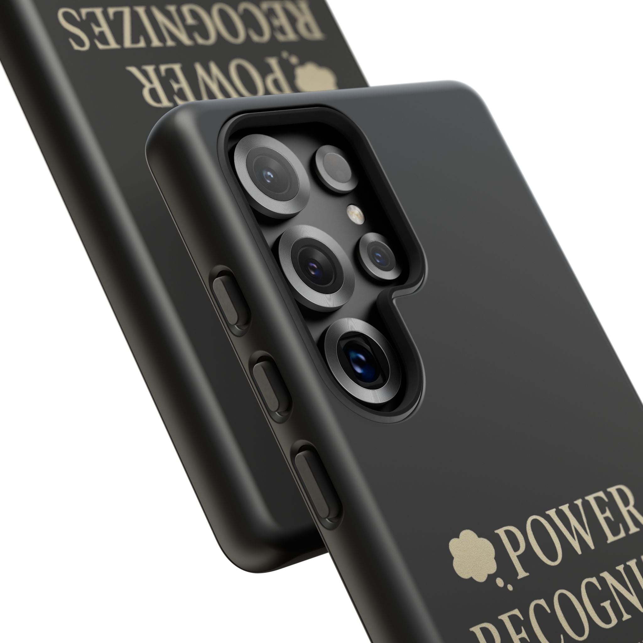Power Recognizes Power Phone Case