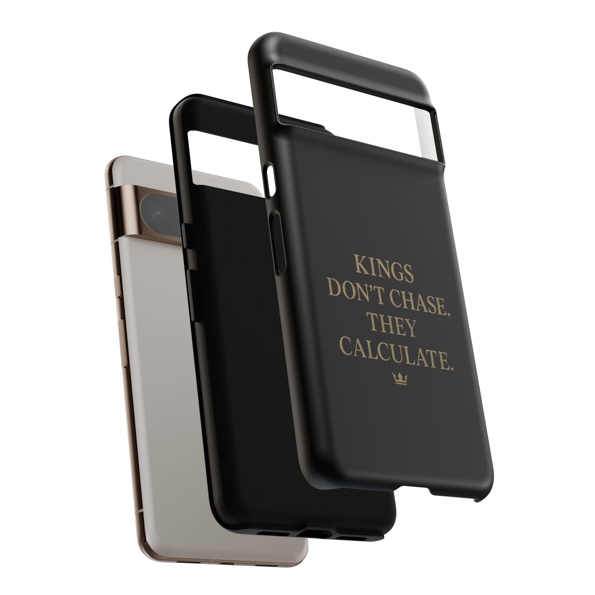 Kings Don't Chase. They Calculate. Phone Case