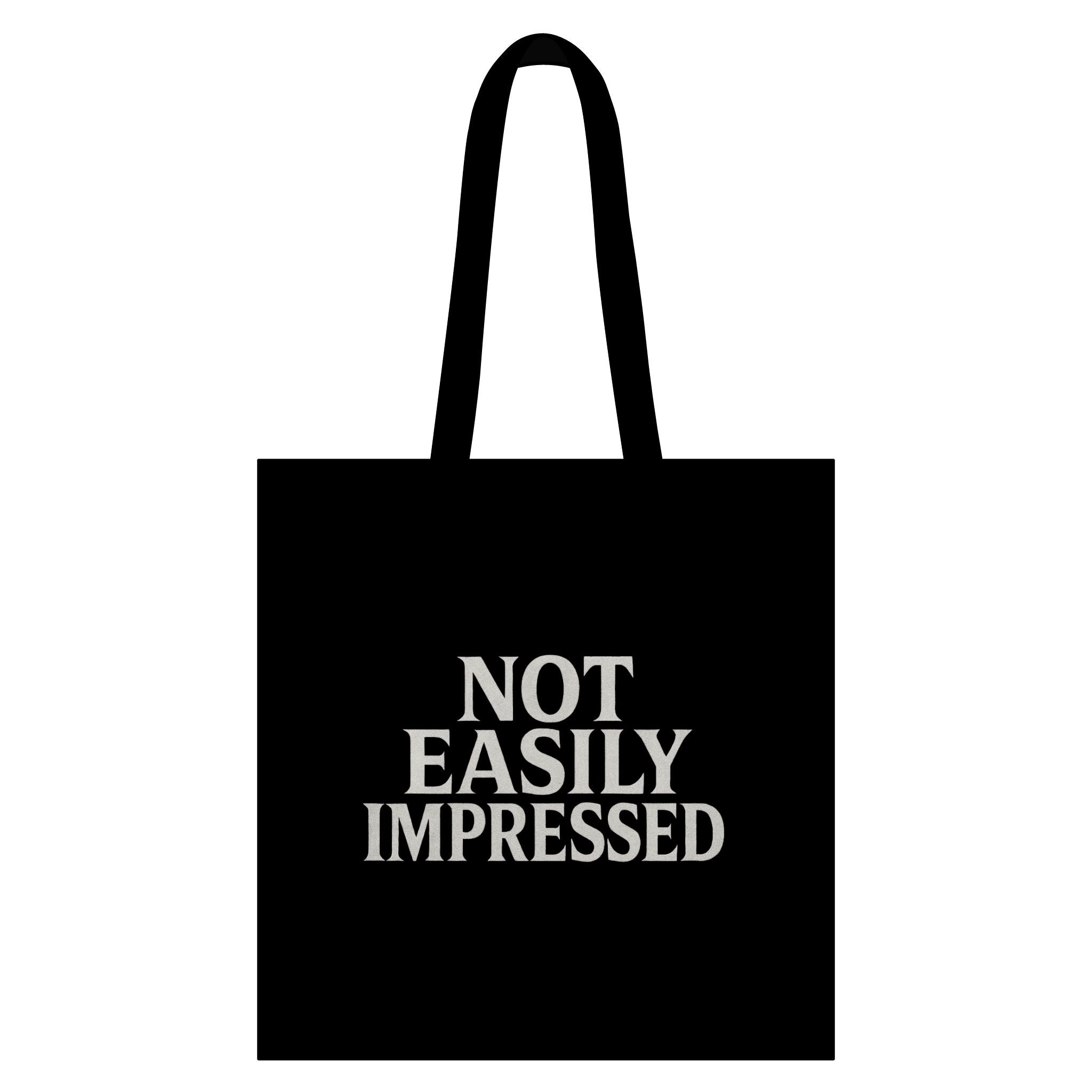 Not Easily Impressed Canvas Grocery Tote