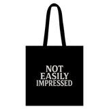 Not Easily Impressed Canvas Grocery Tote