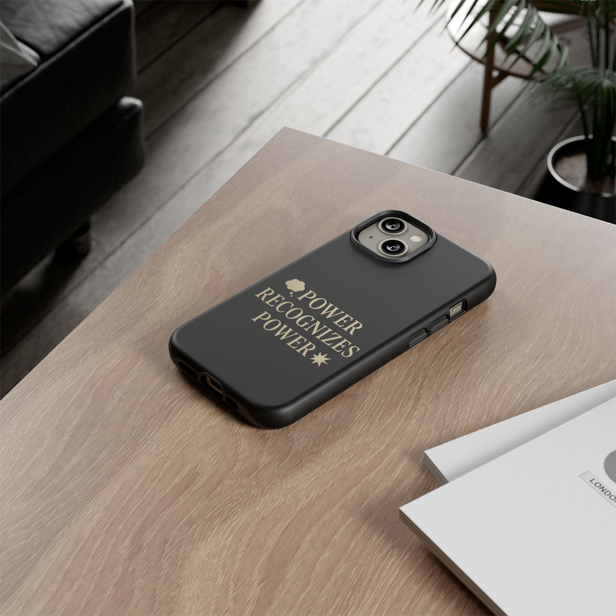 Power Recognizes Power Phone Case
