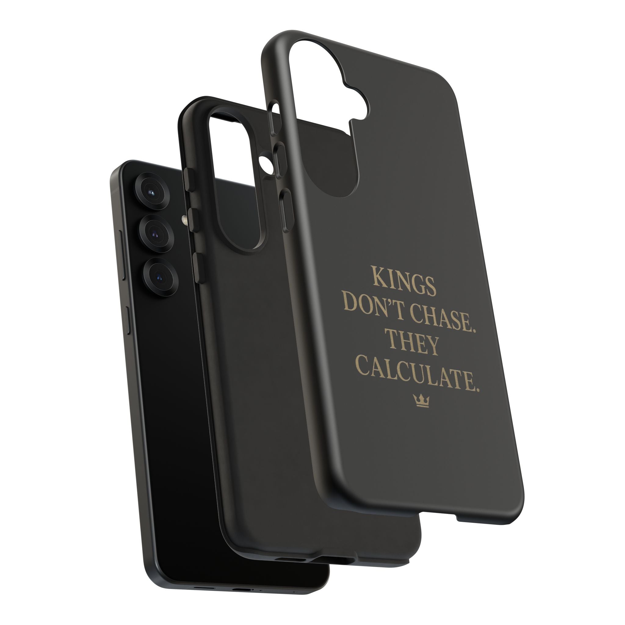 Kings Don't Chase. They Calculate. Phone Case