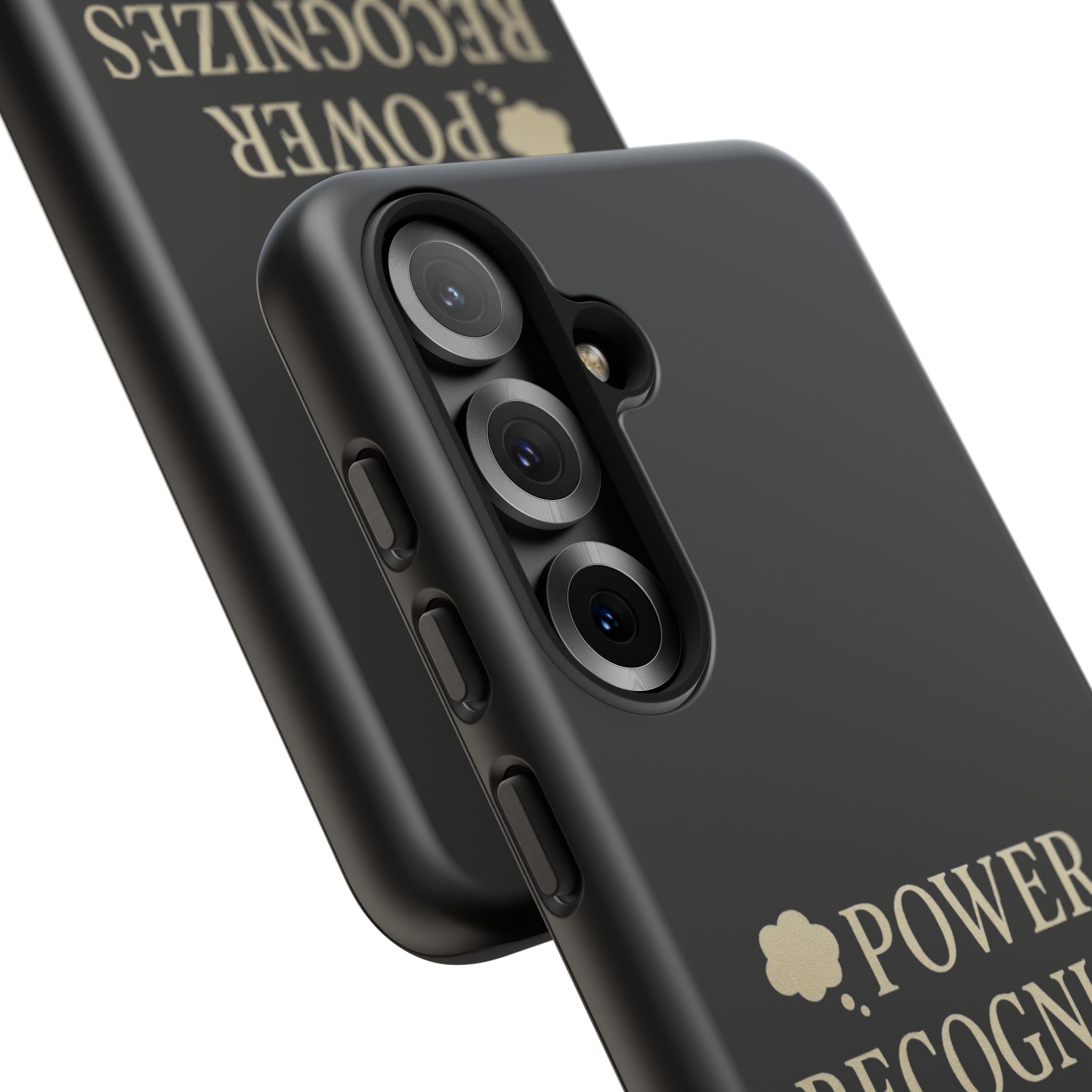 Power Recognizes Power Phone Case