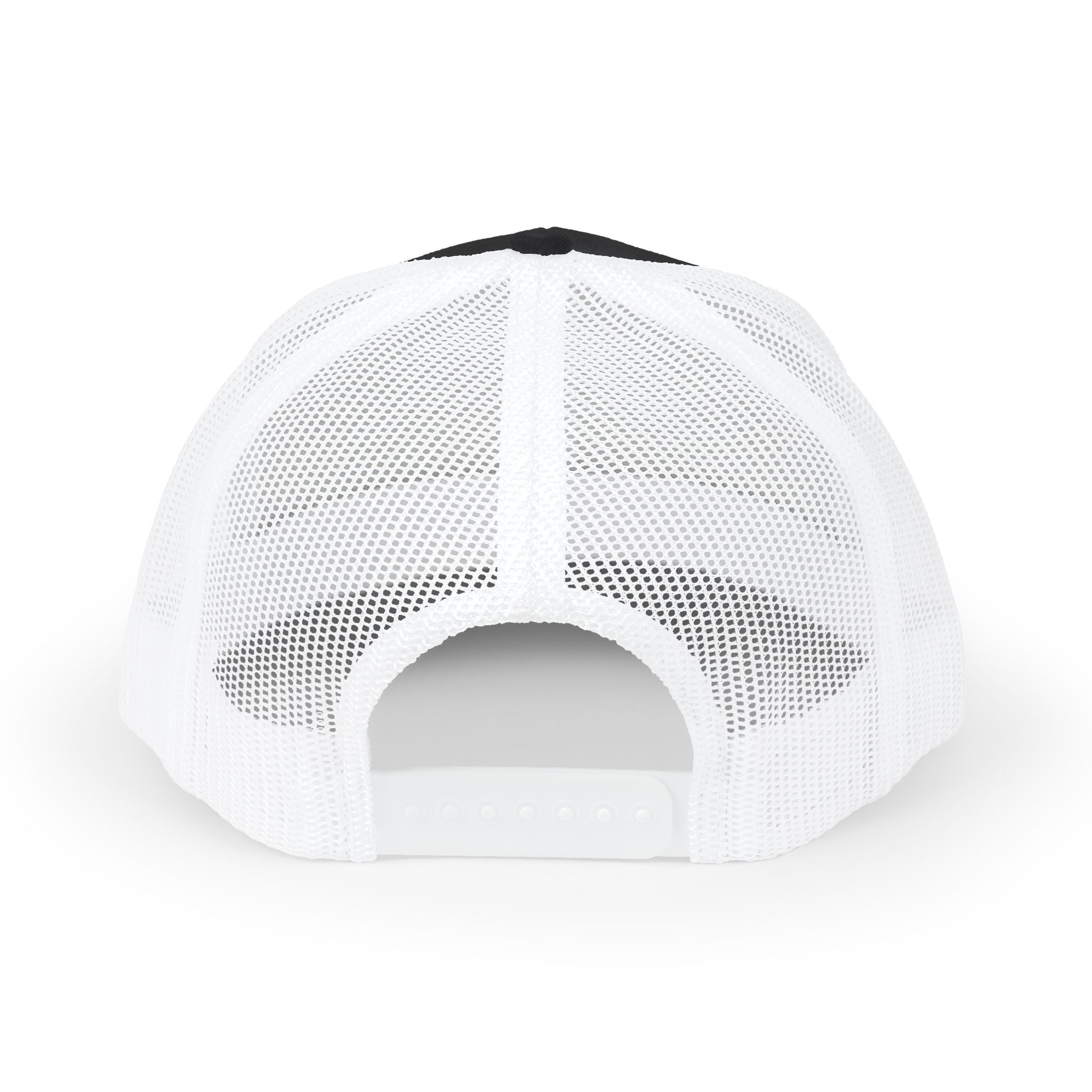 Embroidered Crown Logo Snapback Trucker Cap