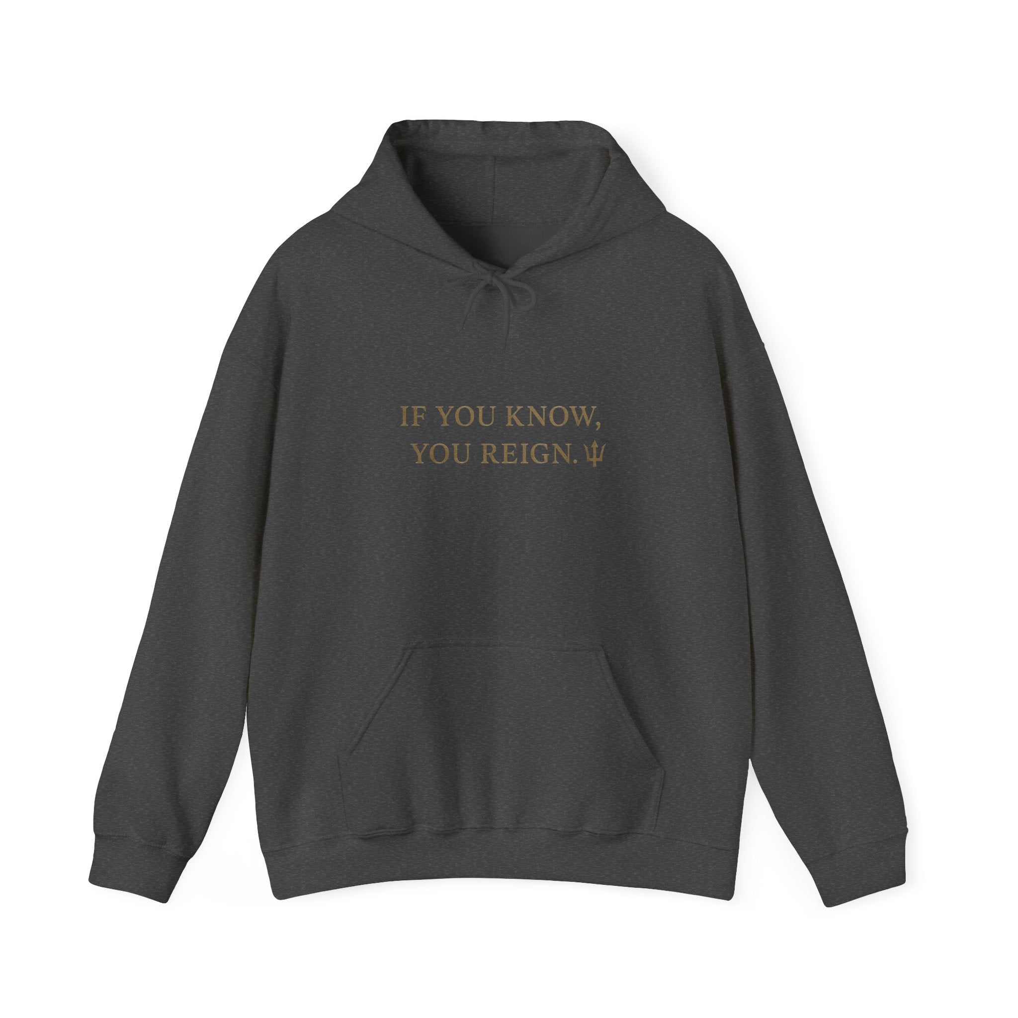 If You Know, You Reign Sweatshirt | Cozy Unisex Hoodie for Empowerment, Casual Wear, Gift for Friends, Inspirational Apparel