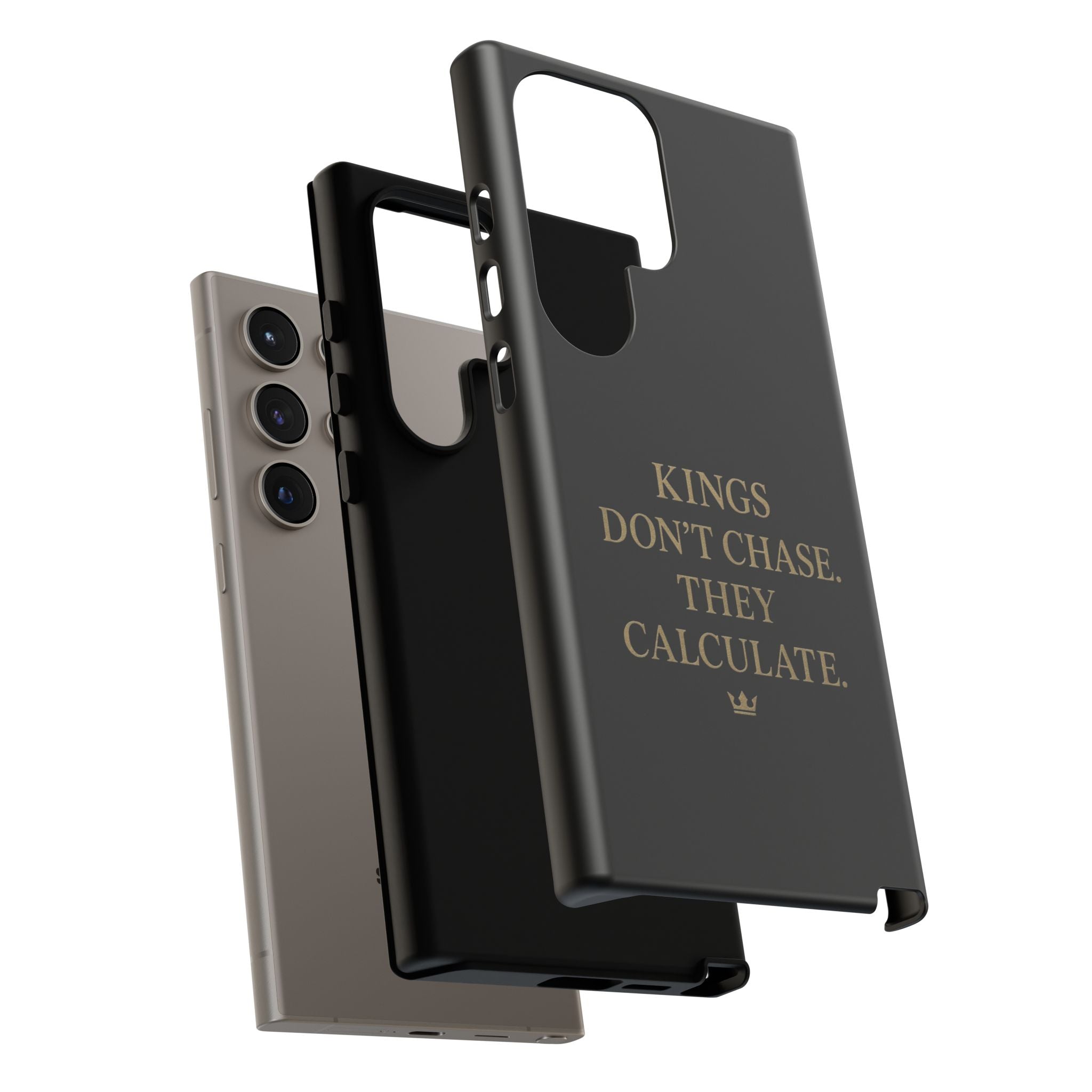 Kings Don't Chase. They Calculate. Phone Case