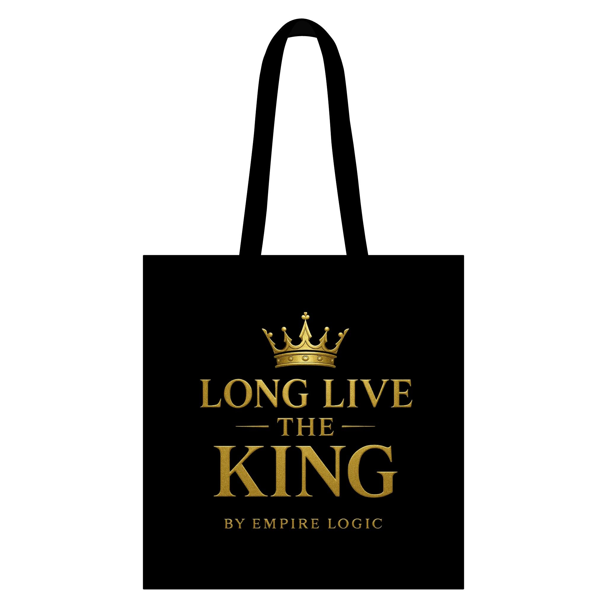 Long Live The King Canvas Grocery Tote
