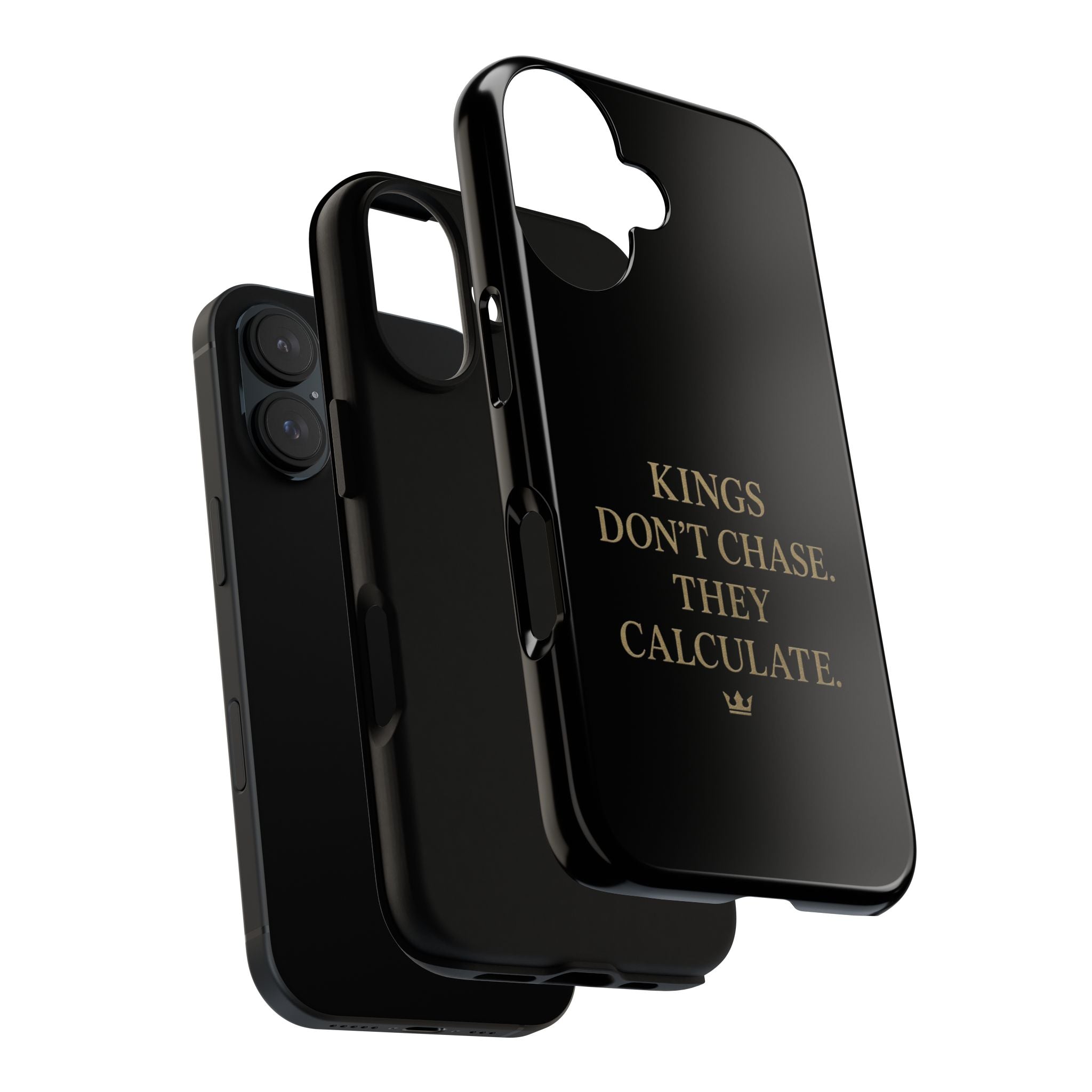 Kings Don't Chase. They Calculate. Phone Case