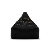 Kings Don't Chase. They Calculate.  Bean Bag Cover