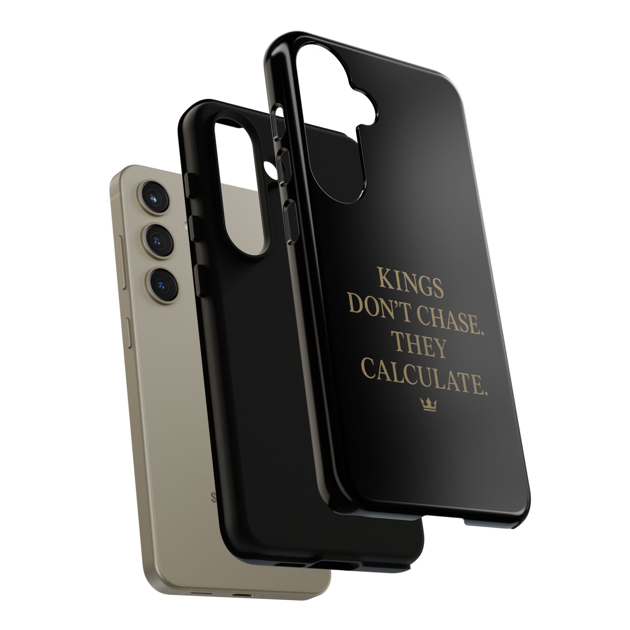 Kings Don't Chase. They Calculate. Phone Case