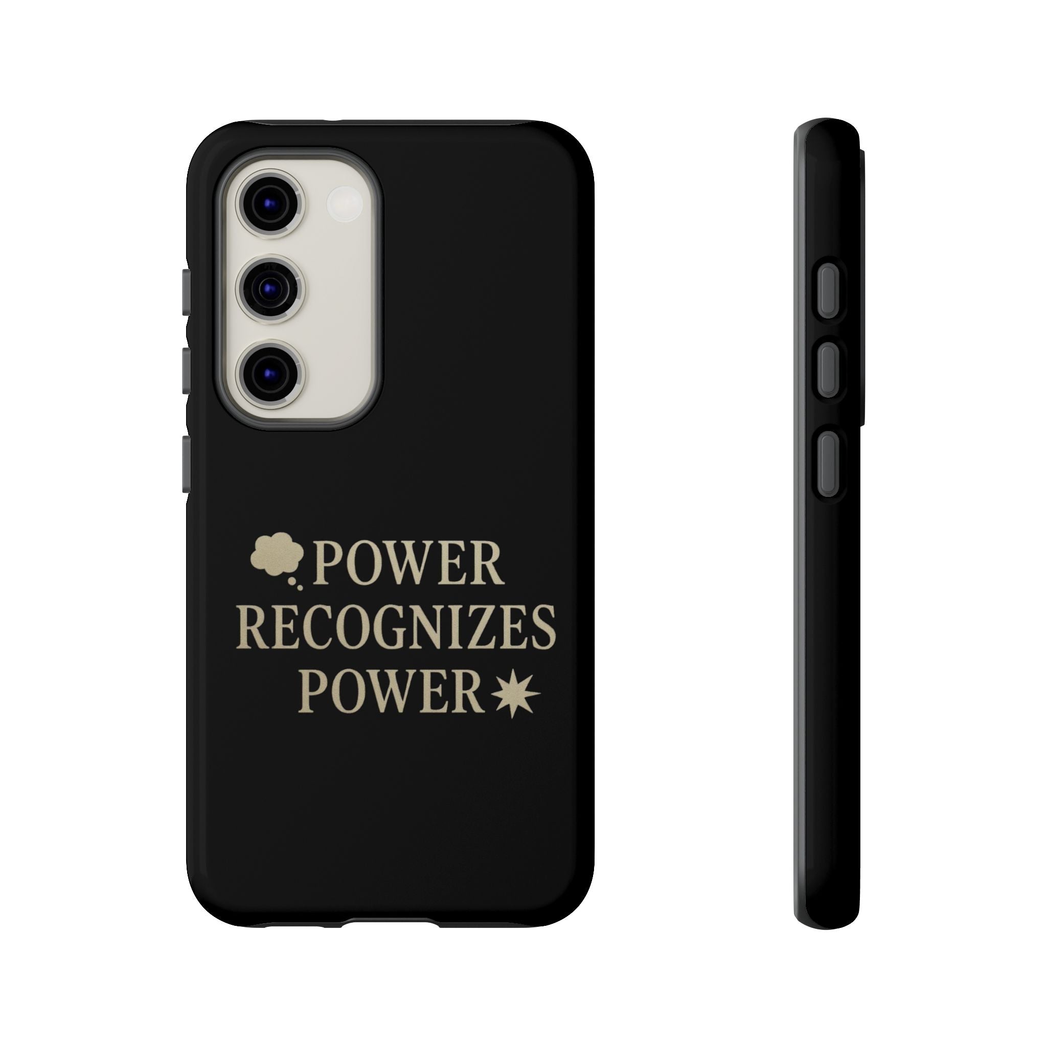 Power Recognizes Power Phone Case