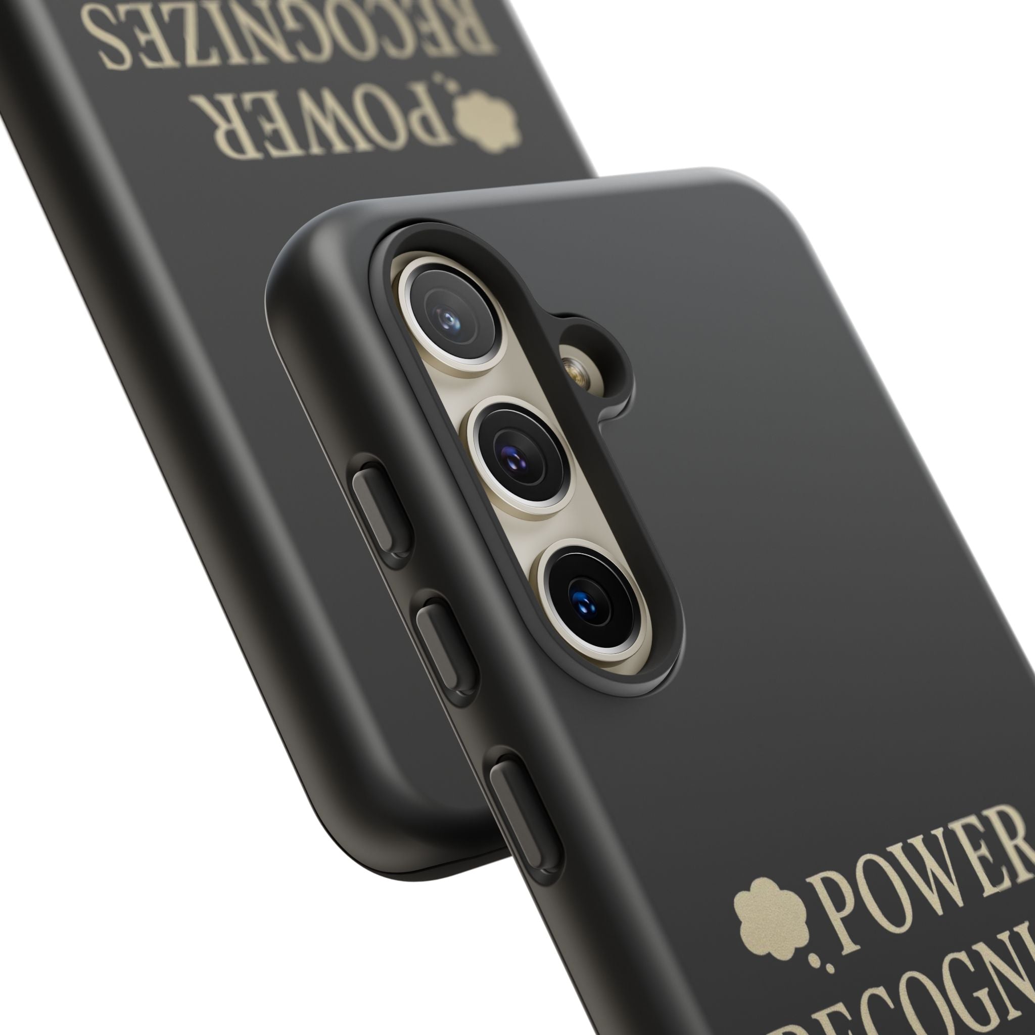 Power Recognizes Power Phone Case
