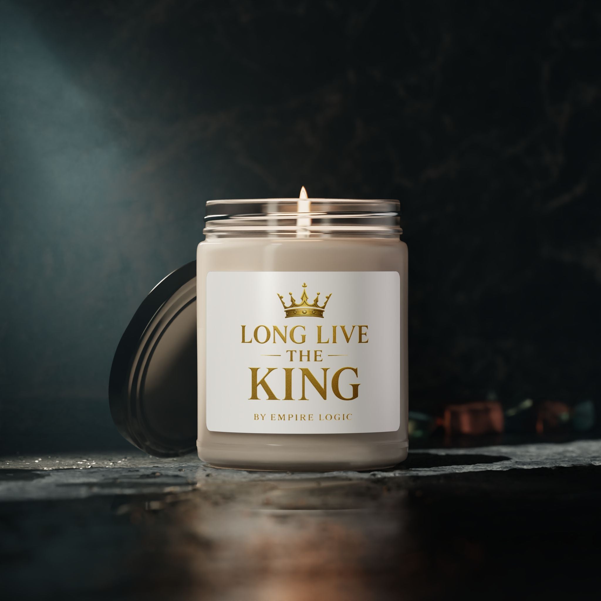 Long Live The King Scented Soy Candle