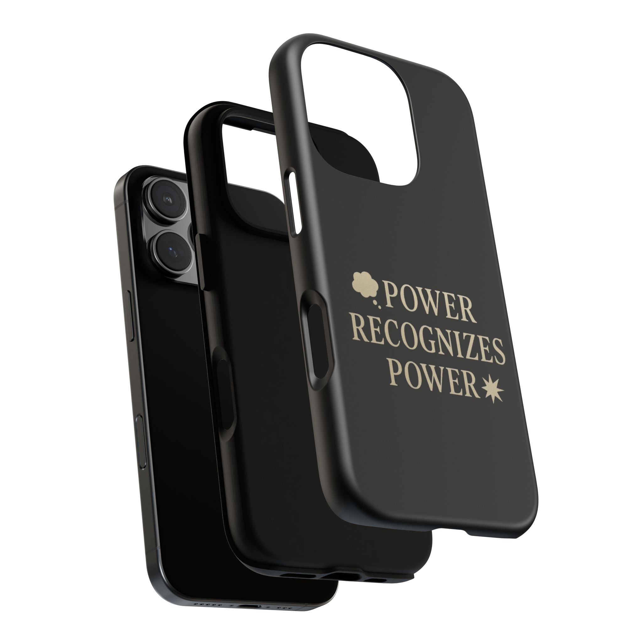 Power Recognizes Power Phone Case