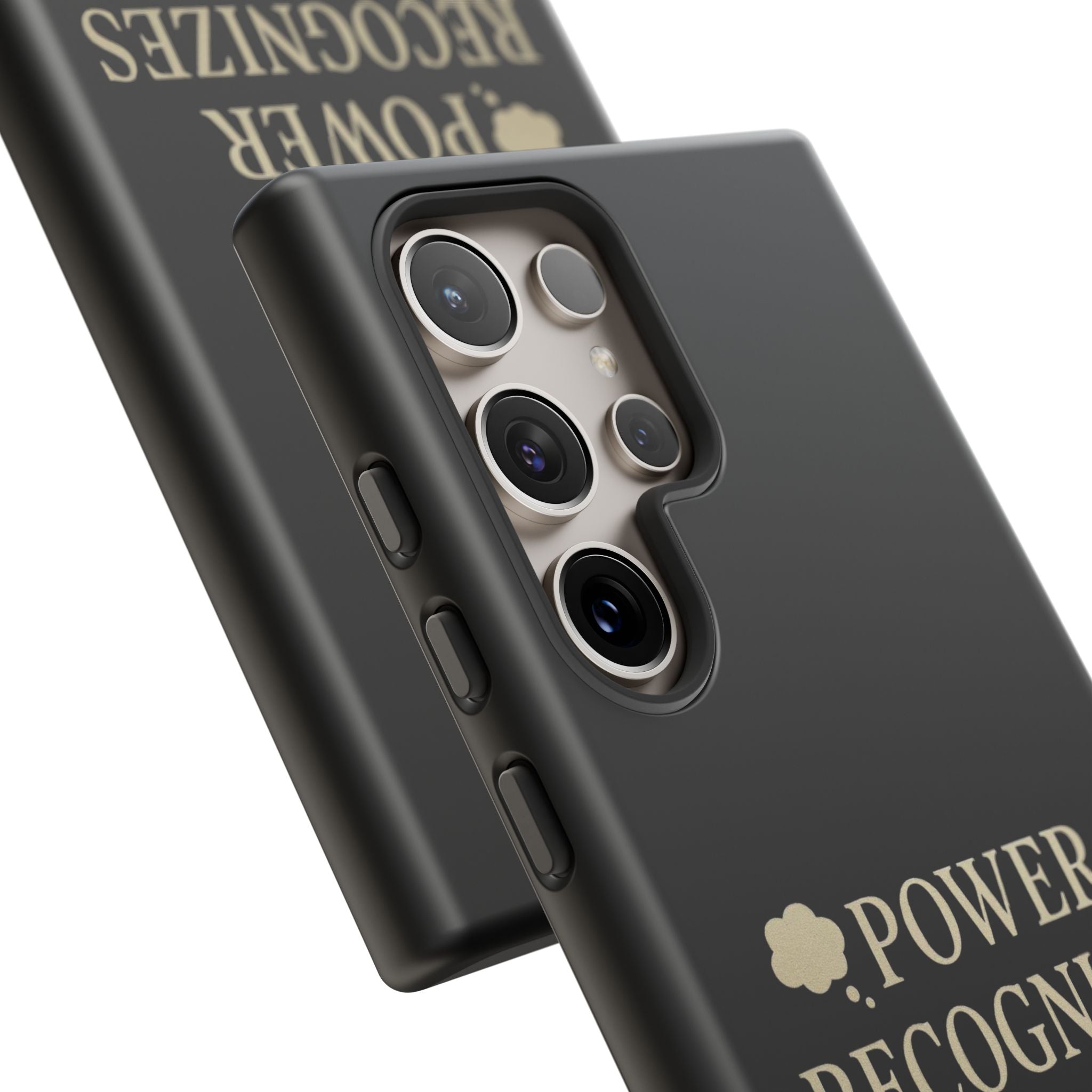 Power Recognizes Power Phone Case