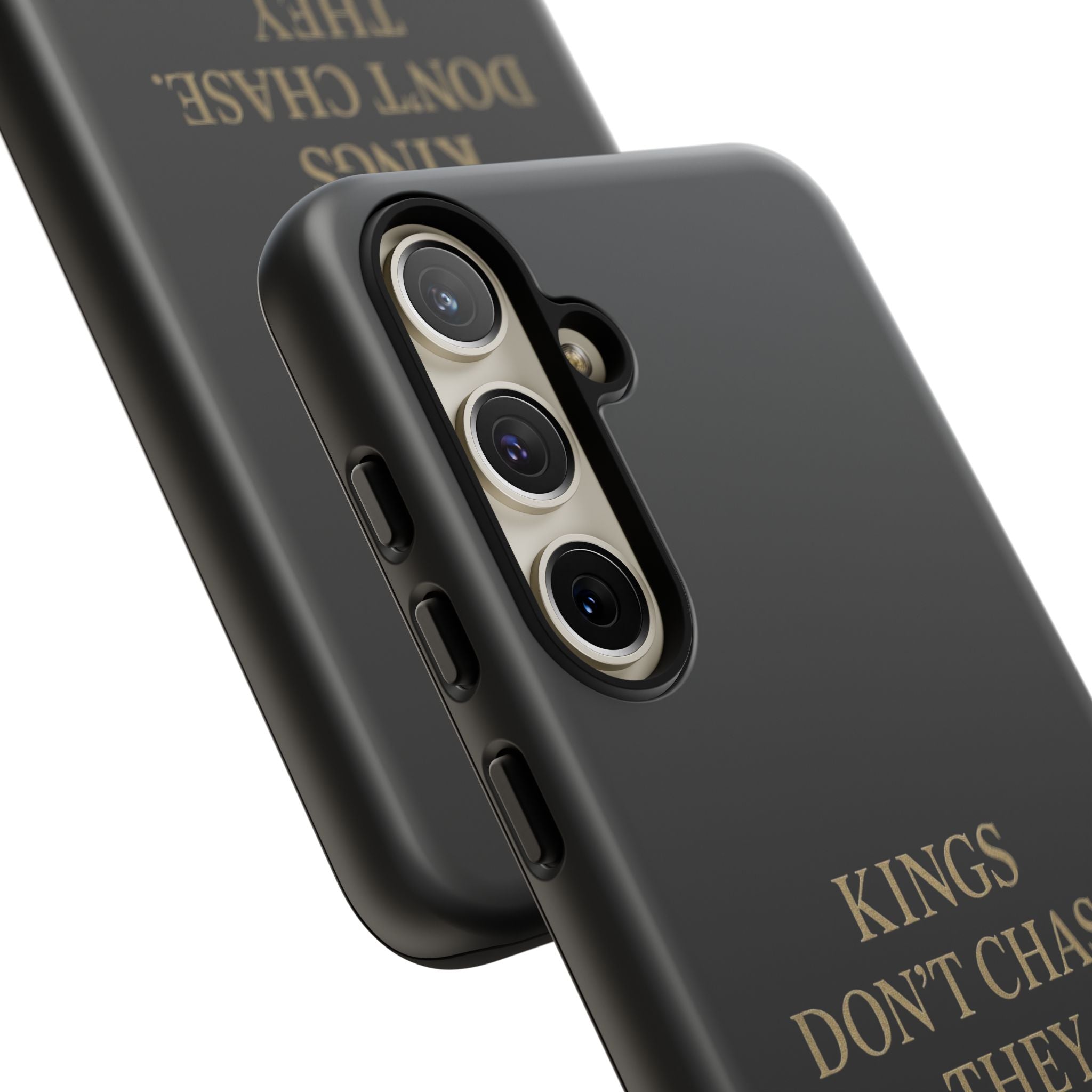 Kings Don't Chase. They Calculate. Phone Case