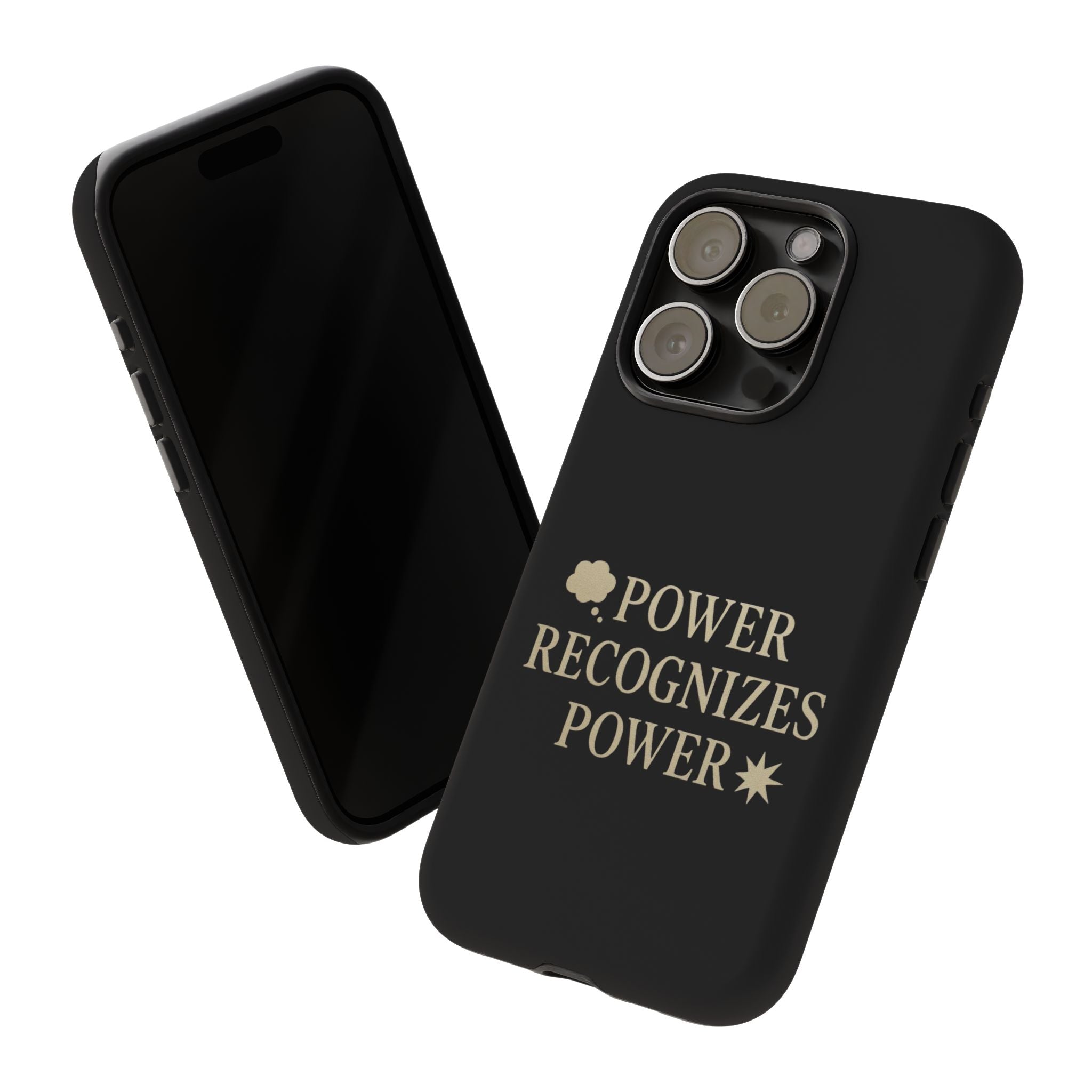 Power Recognizes Power Phone Case