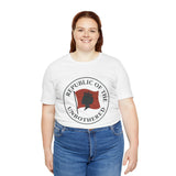 Republic of the Unbothered Tee | Unisex Jersey Short Sleeve Tee, Casual T-Shirt, Affirmation Shirt, Gift for Friends, Motivational Apparel