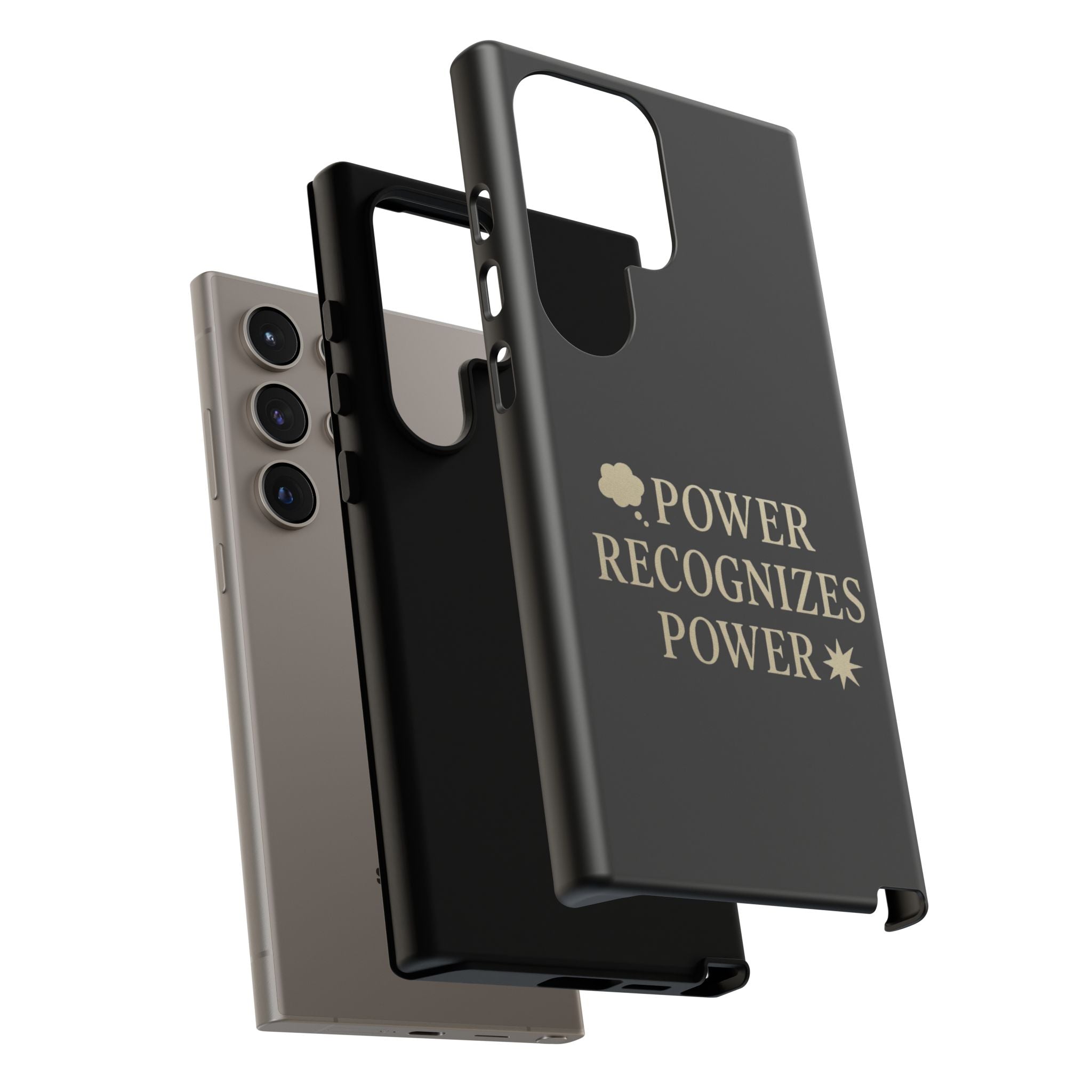 Power Recognizes Power Phone Case