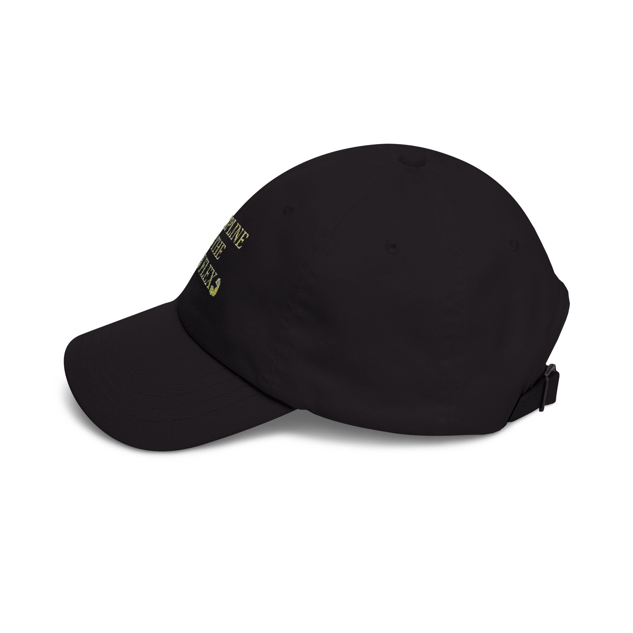 Dad Cap — "Discipline Is The New Flex" Embroidered Cotton Hat