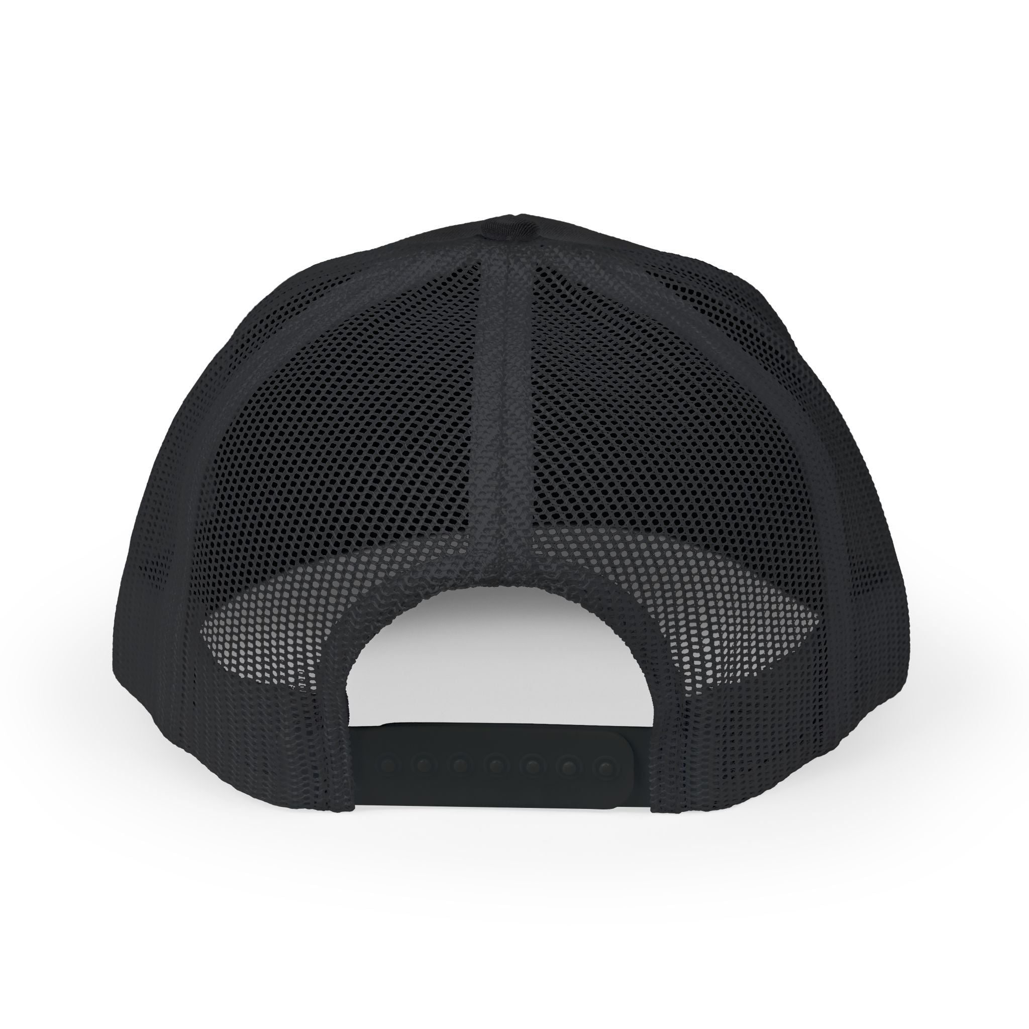 Embroidered Crown Logo Snapback Trucker Cap