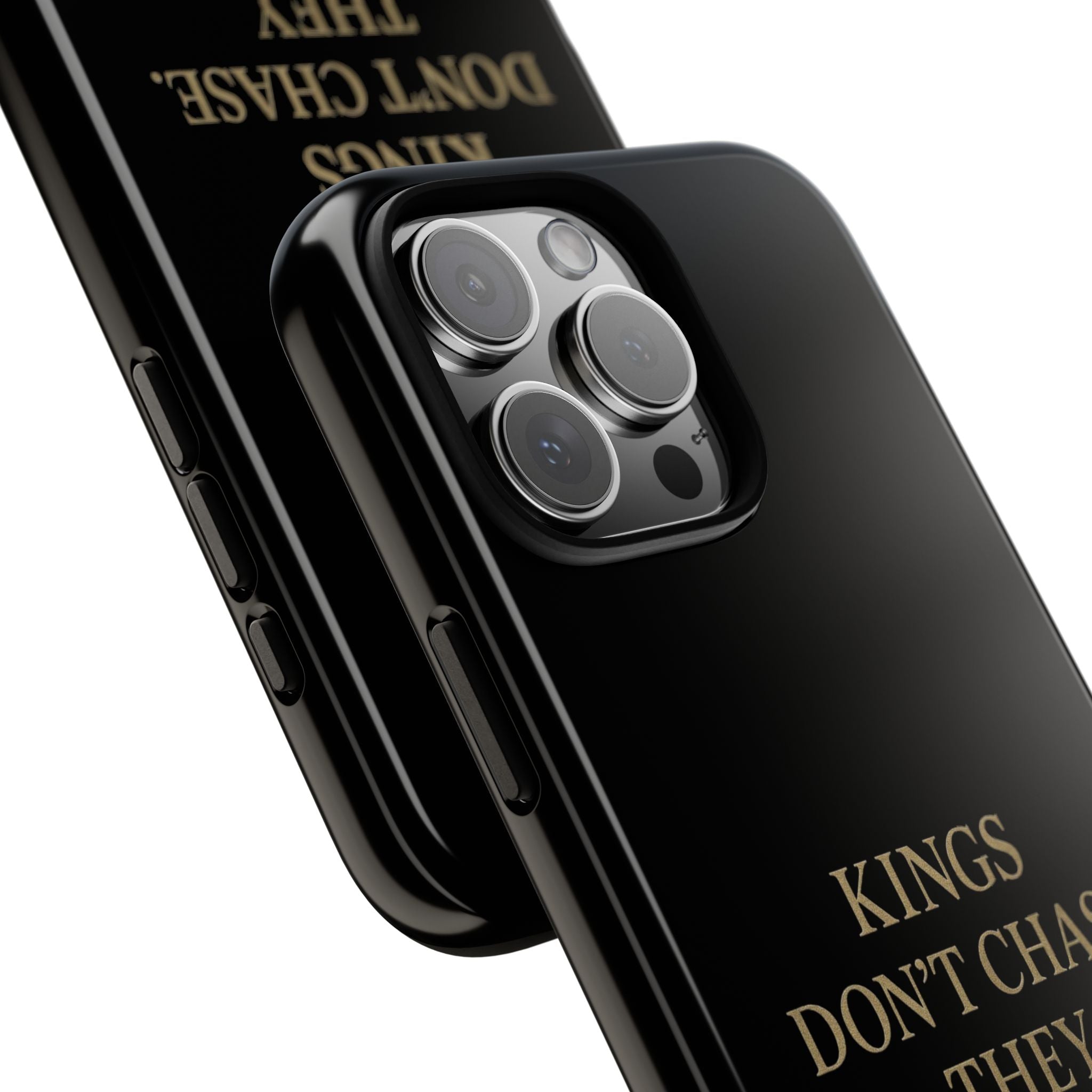 Kings Don't Chase. They Calculate. Phone Case