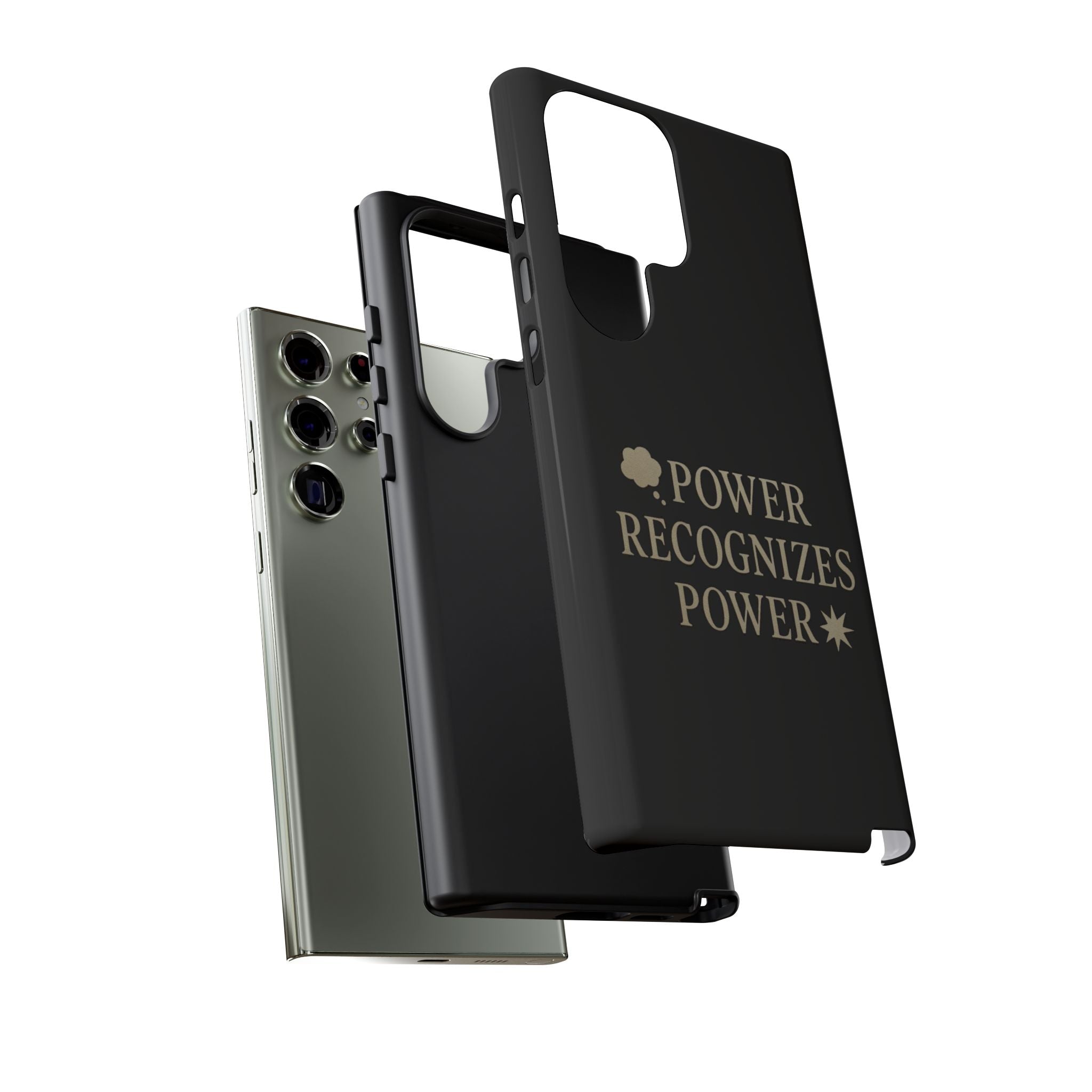 Power Recognizes Power Phone Case