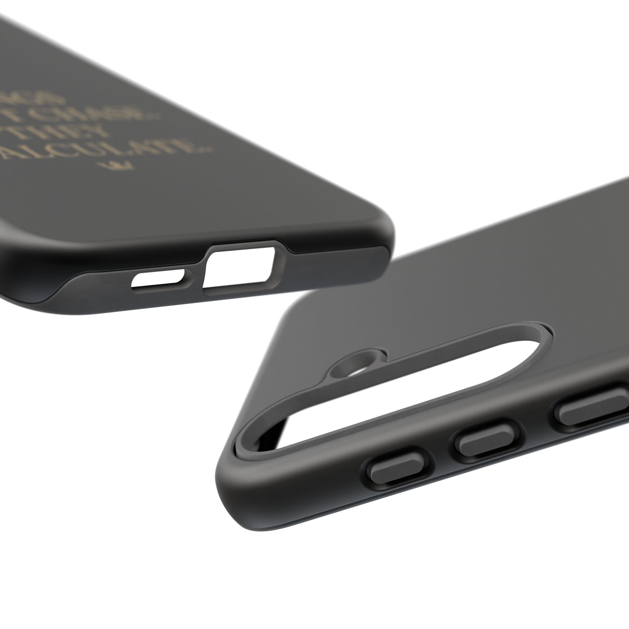 Kings Don't Chase. They Calculate. Phone Case