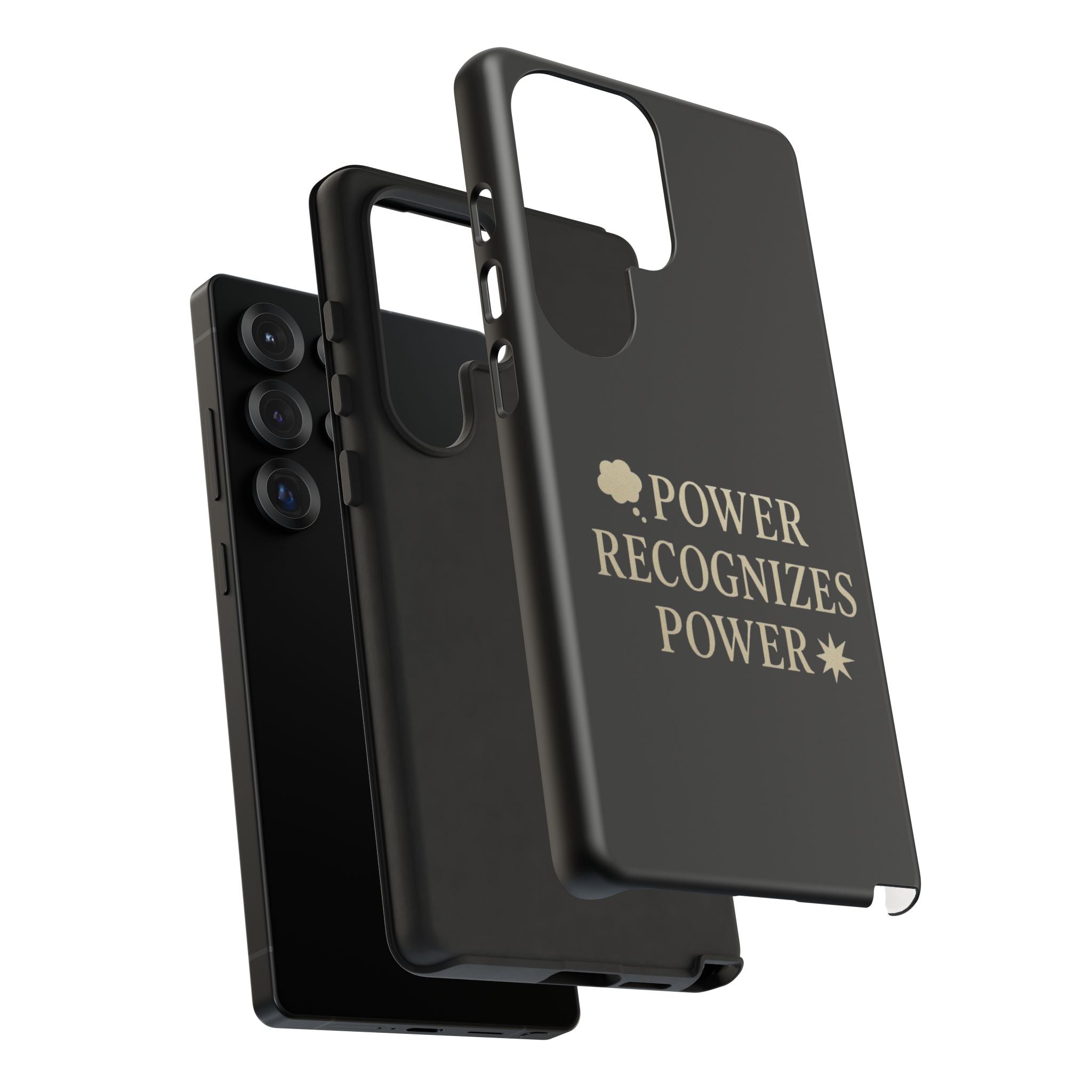 Power Recognizes Power Phone Case