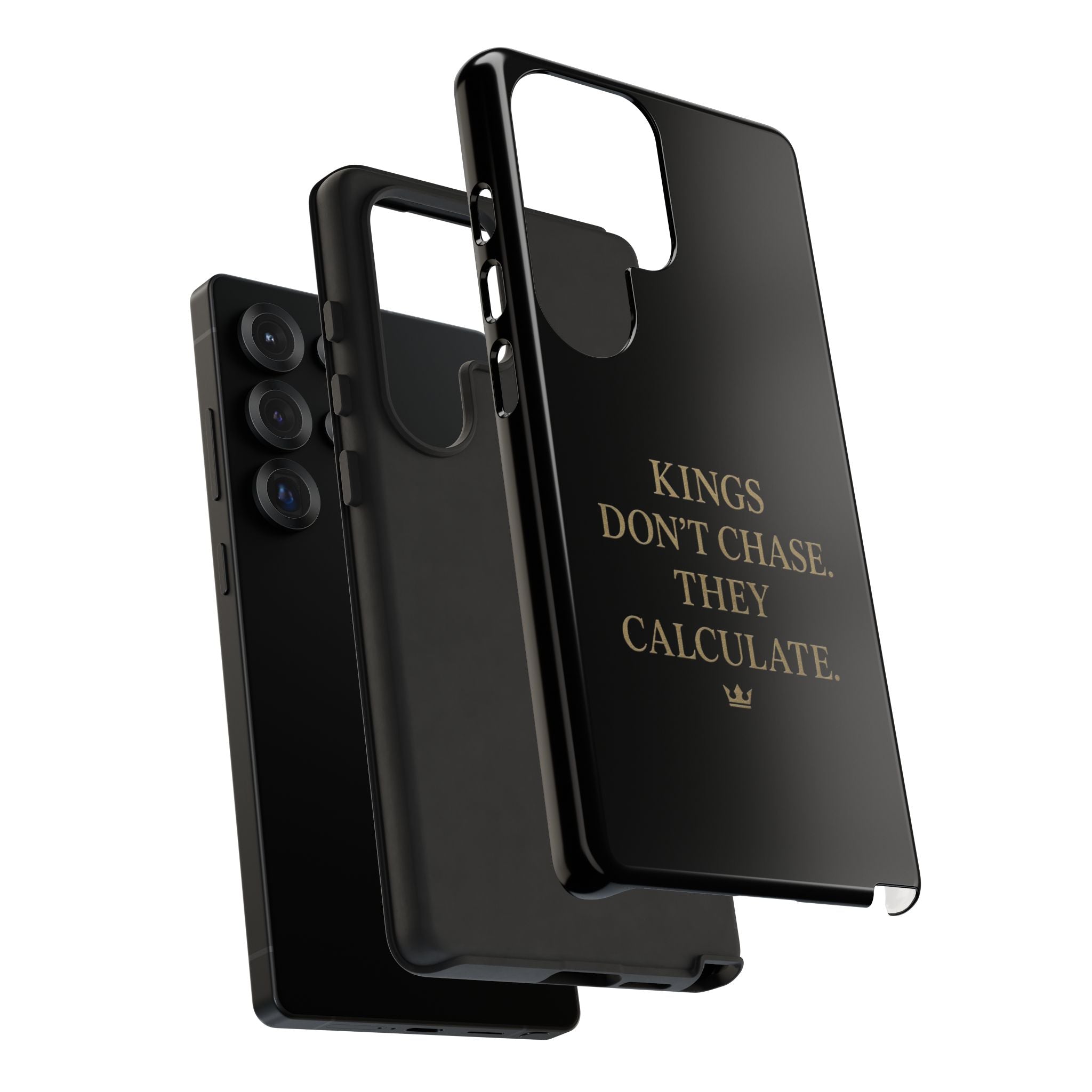 Kings Don't Chase. They Calculate. Phone Case