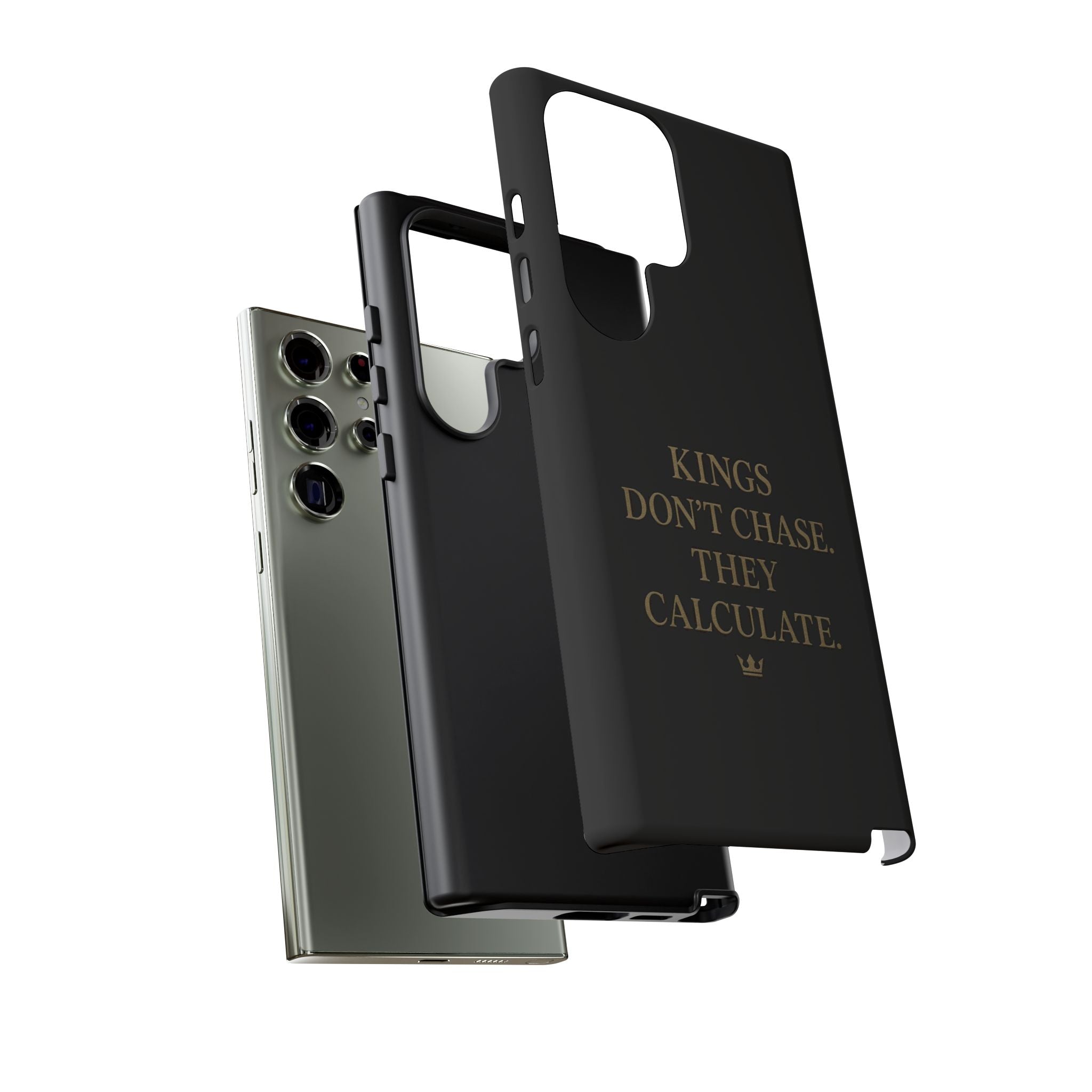 Kings Don't Chase. They Calculate. Phone Case