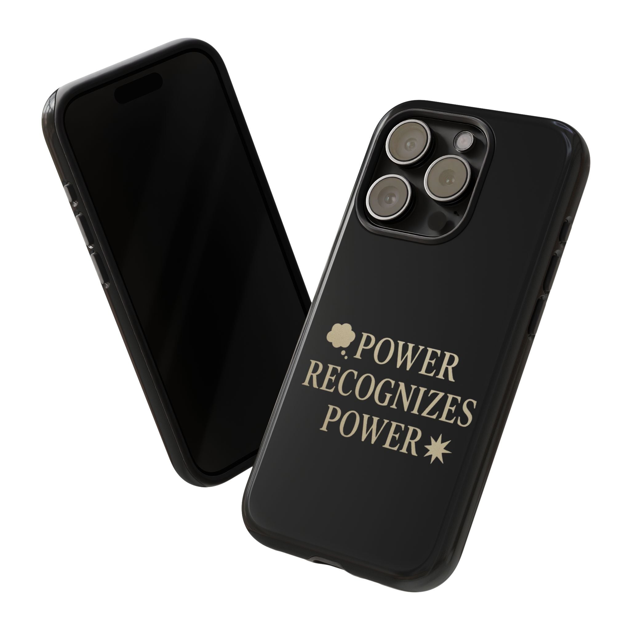 Power Recognizes Power Phone Case