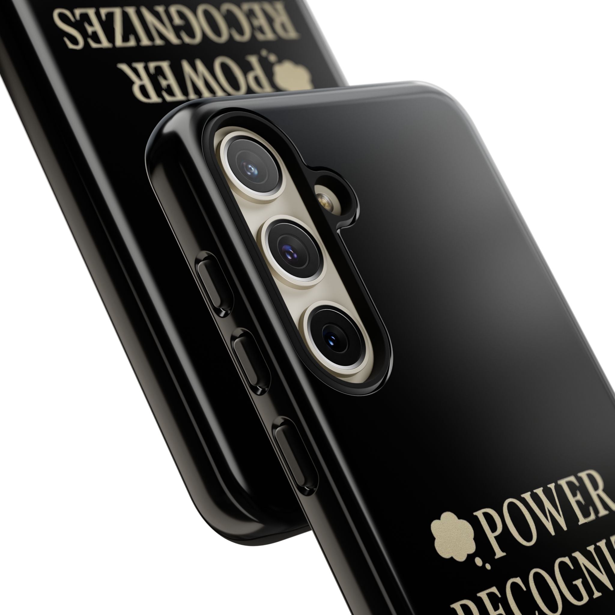 Power Recognizes Power Phone Case