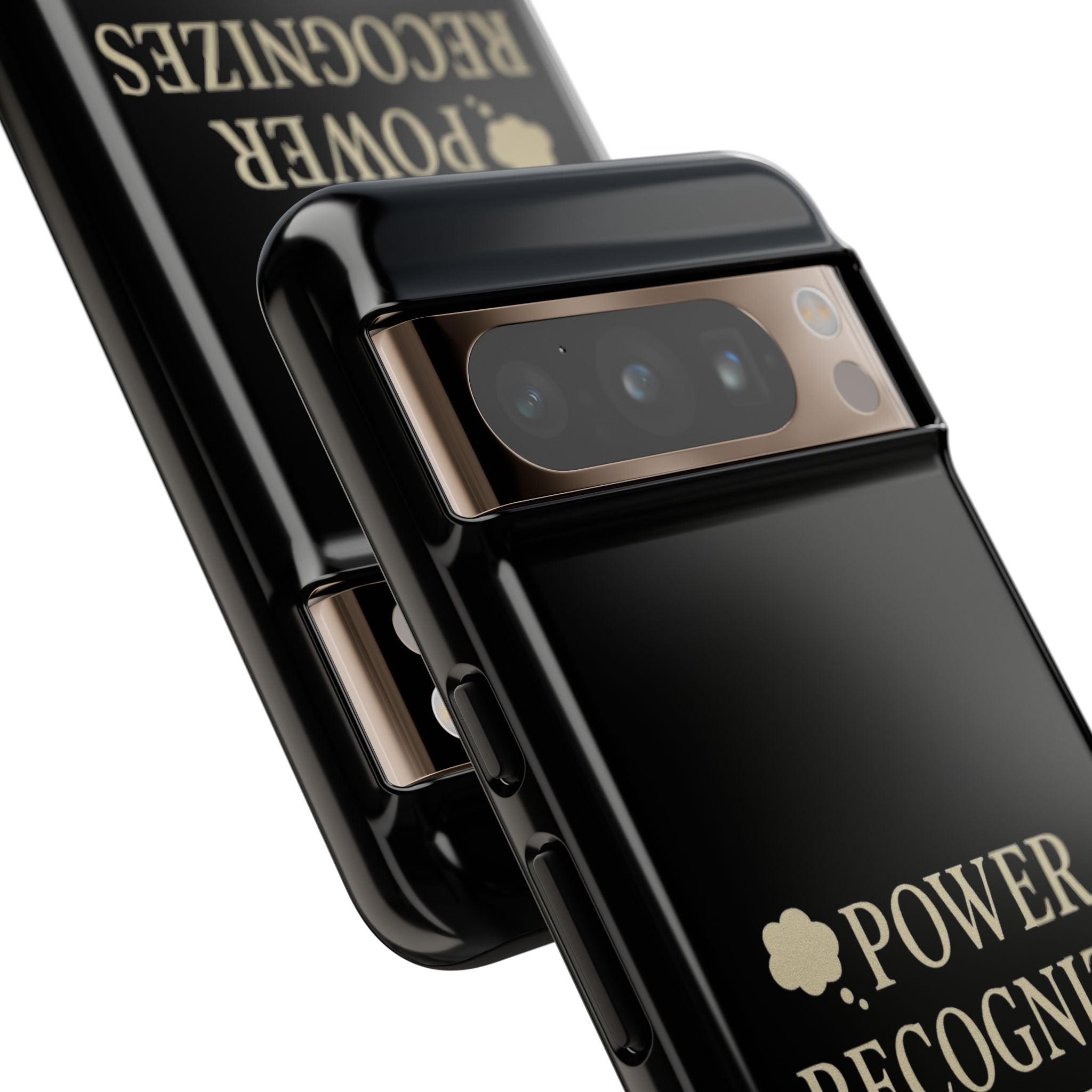 Power Recognizes Power Phone Case