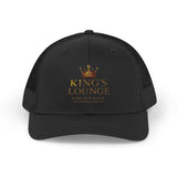 Embroidered Crown Logo Snapback Trucker Cap