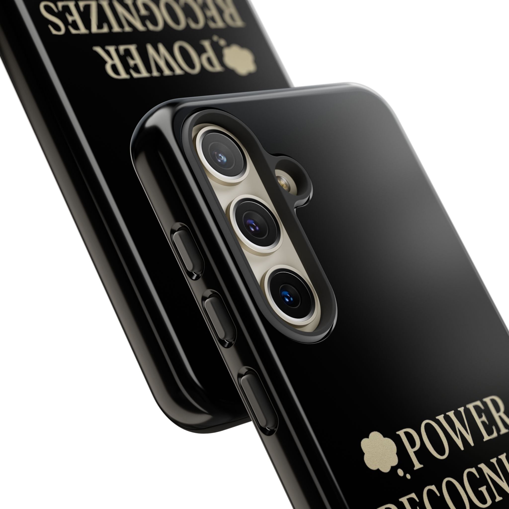 Power Recognizes Power Phone Case