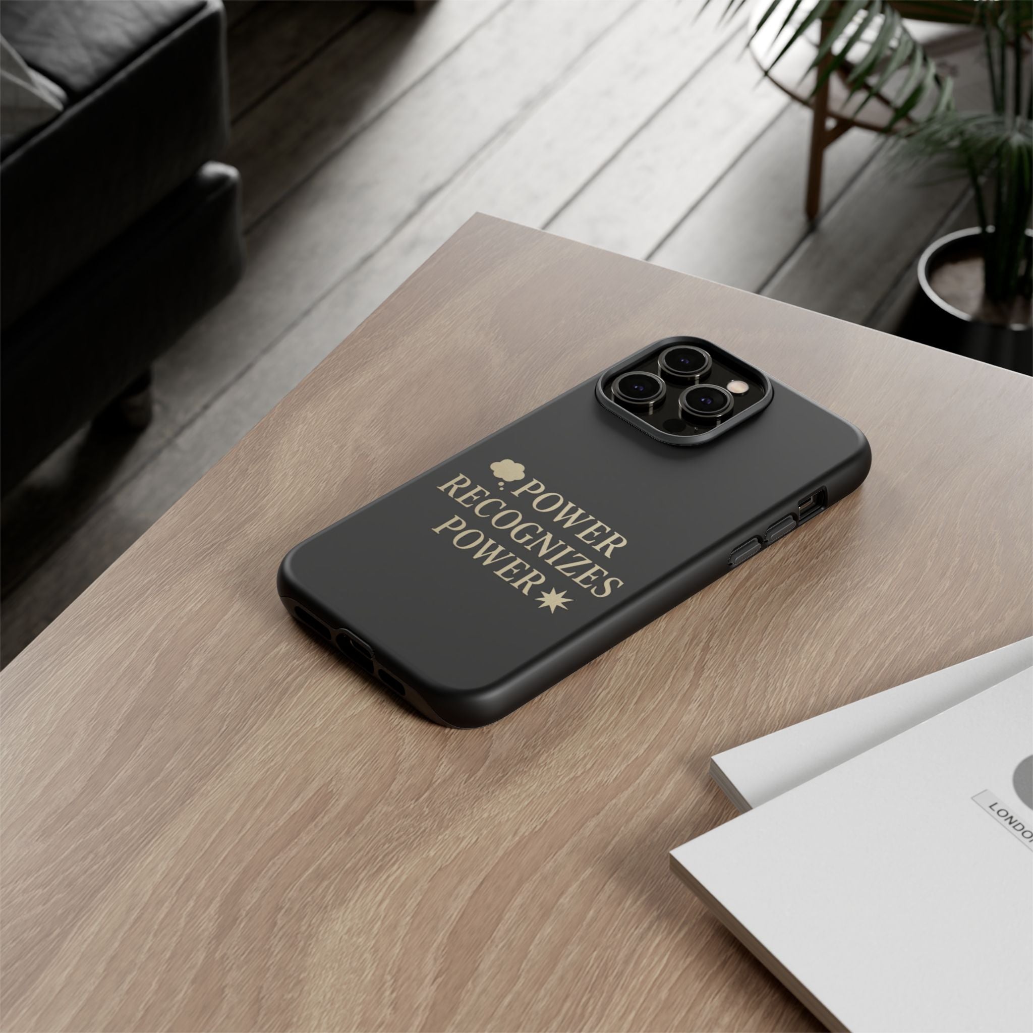 Power Recognizes Power Phone Case