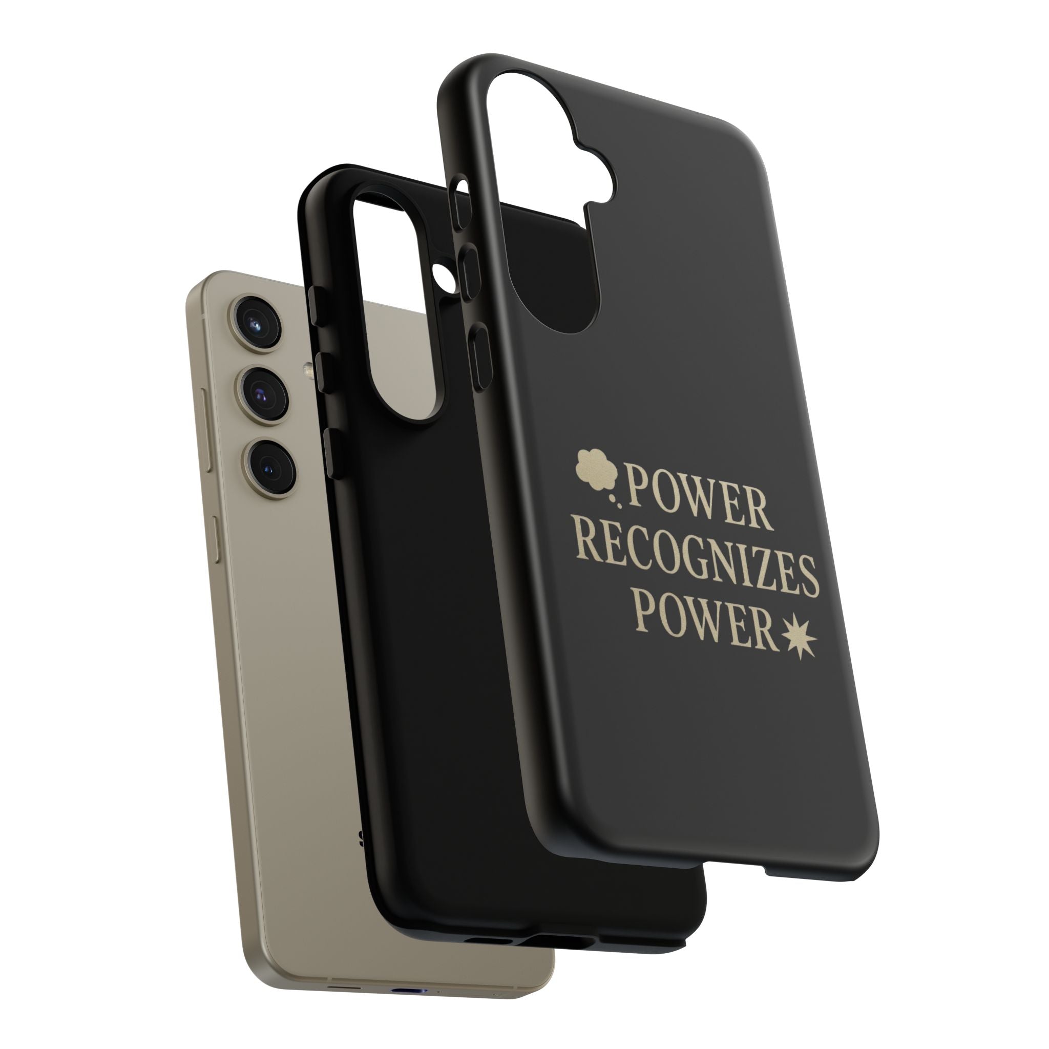 Power Recognizes Power Phone Case