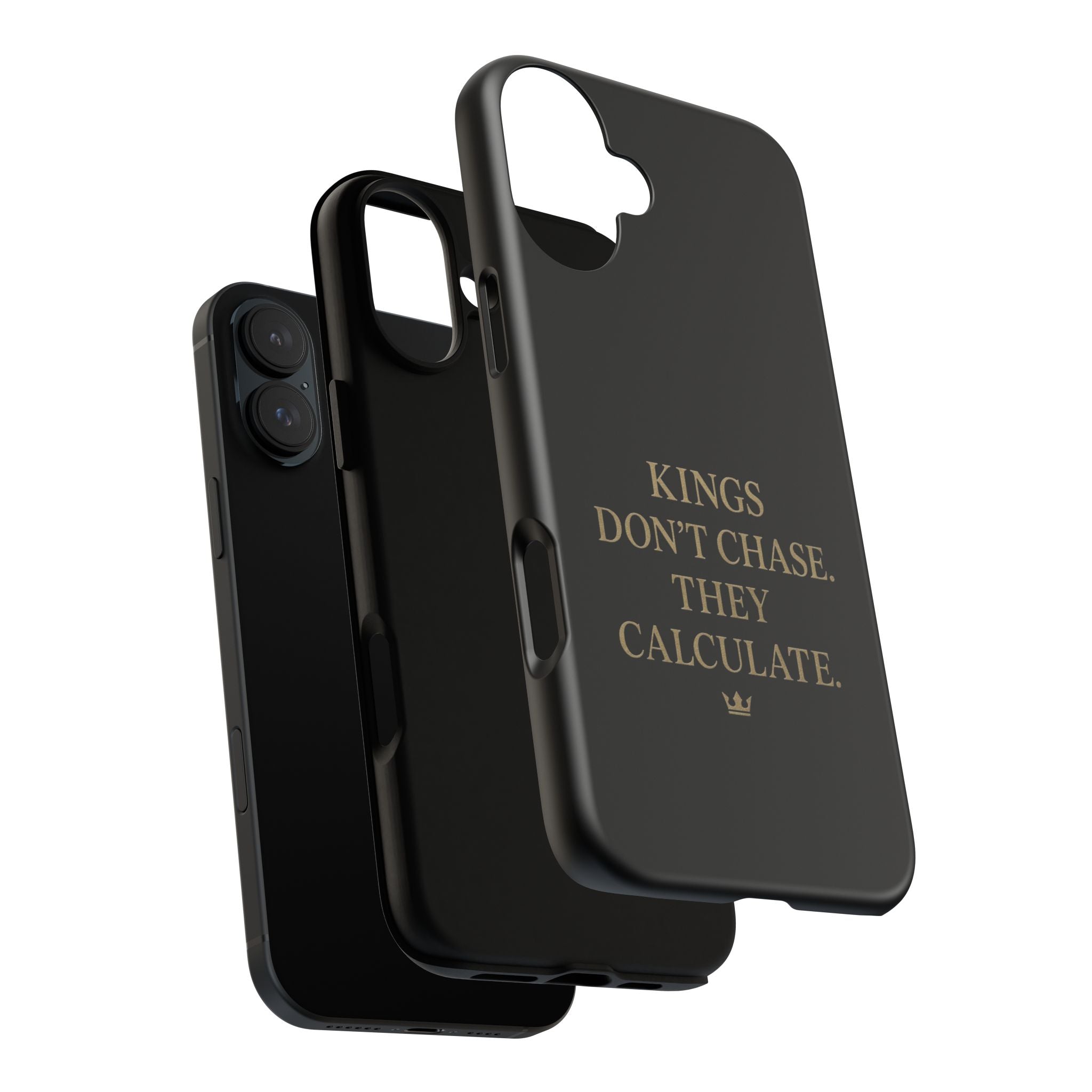 Kings Don't Chase. They Calculate. Phone Case